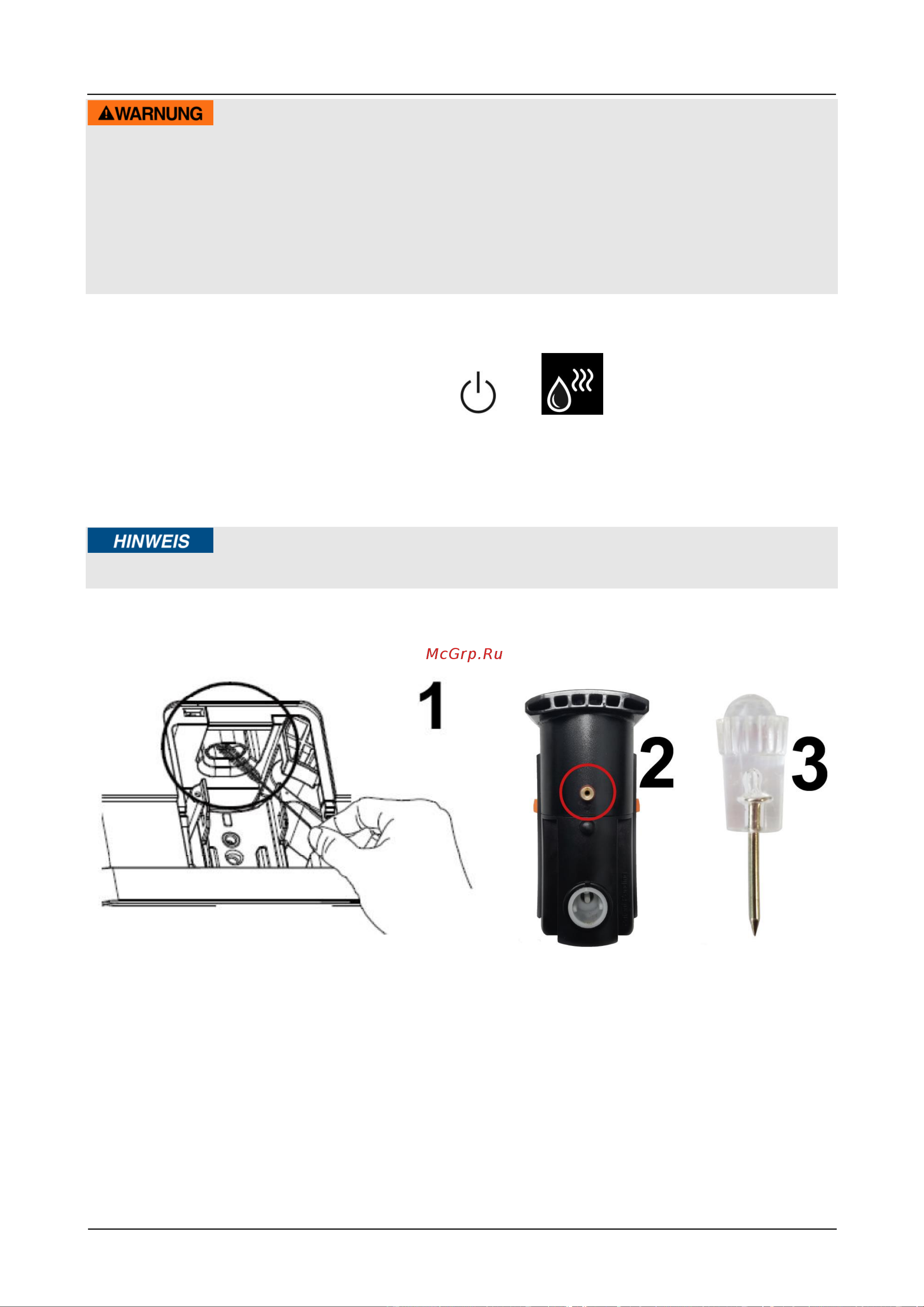 Caso Cafe Crema Touch 1882 [37/214] Spülprogramm für den auslass