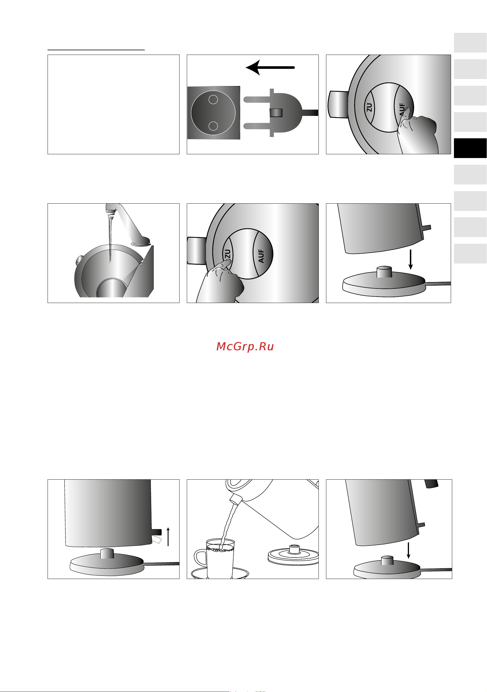 GRAEF WK401EU [35/72] Uruchamianie