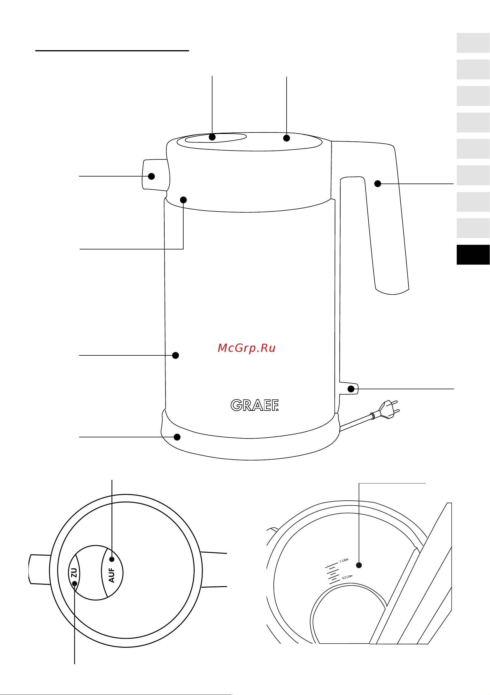 GRAEF WK402EU [63/72] Описание устройства
