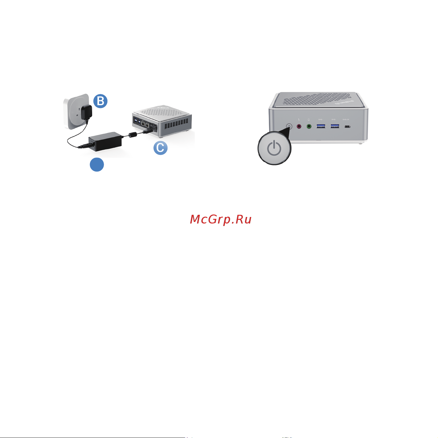 Irbis Smartdesk mini PC IMFPC109 [8/28] Подключение пк к дисплею