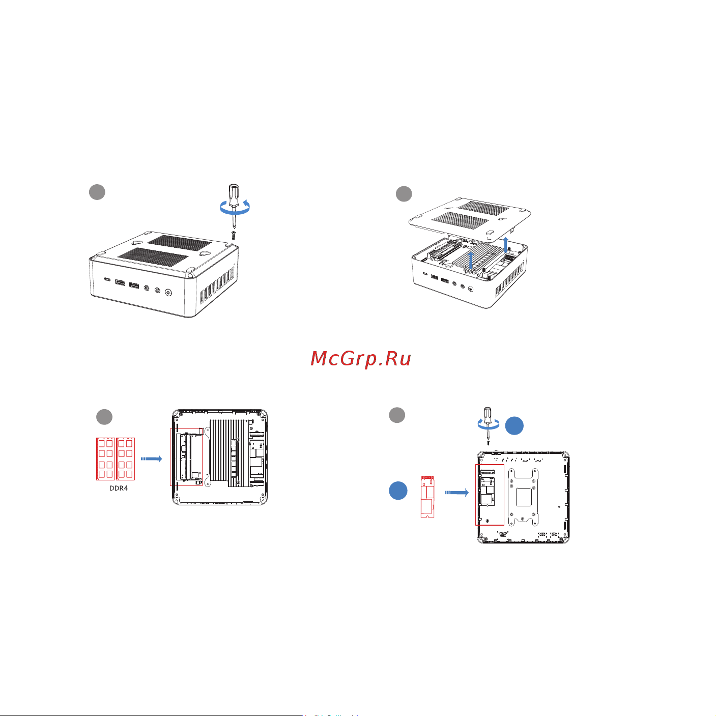 Irbis Smartdesk mini PC IMFPC109 [9/28] Сколько минут пока устройство остынет затем отсоедините шнур адаптера питания от персонального компьютера