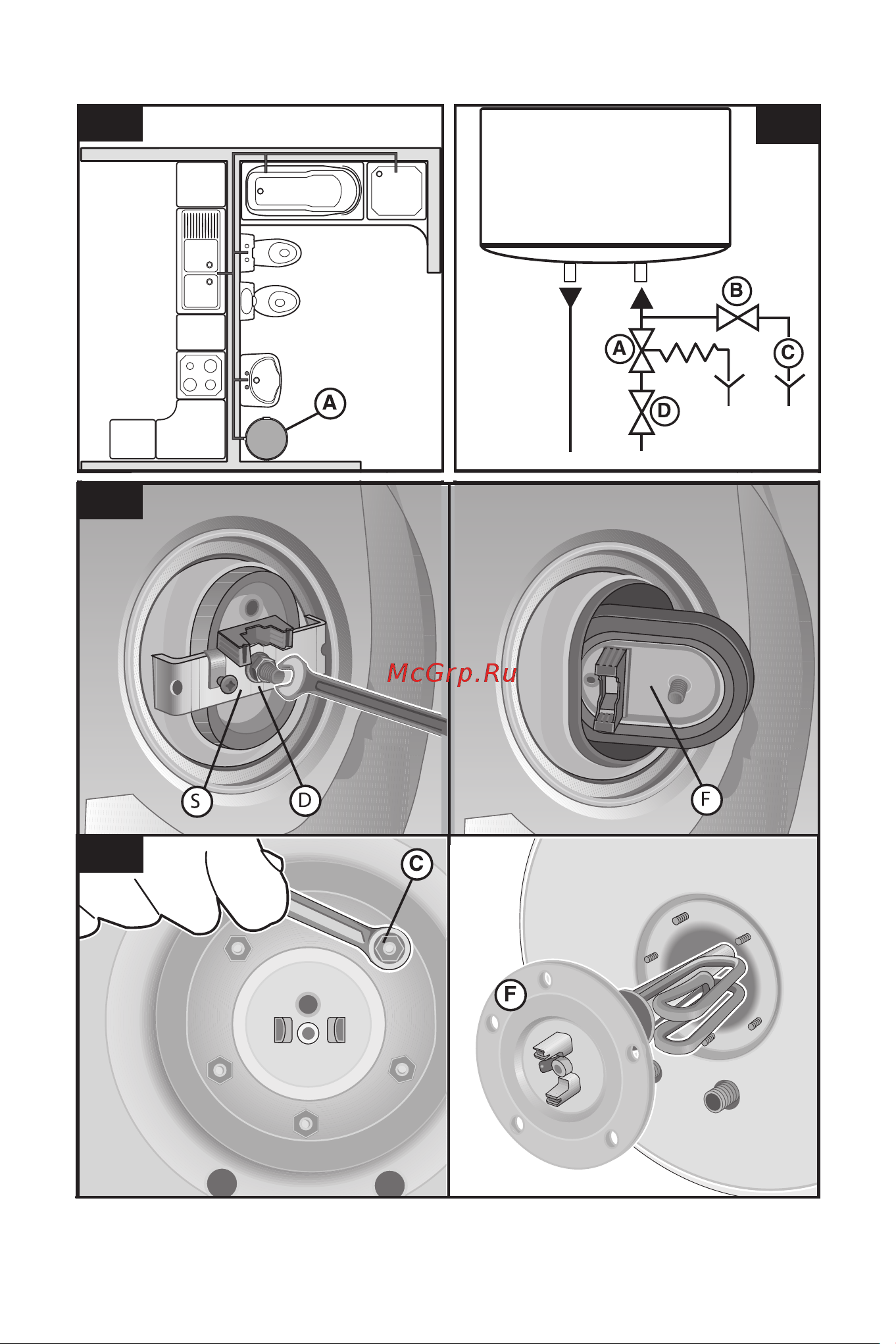 Ariston BLU1 R ABS 100 V 3700537 Руководство по эксплуатации онлайн [62/64] 857388