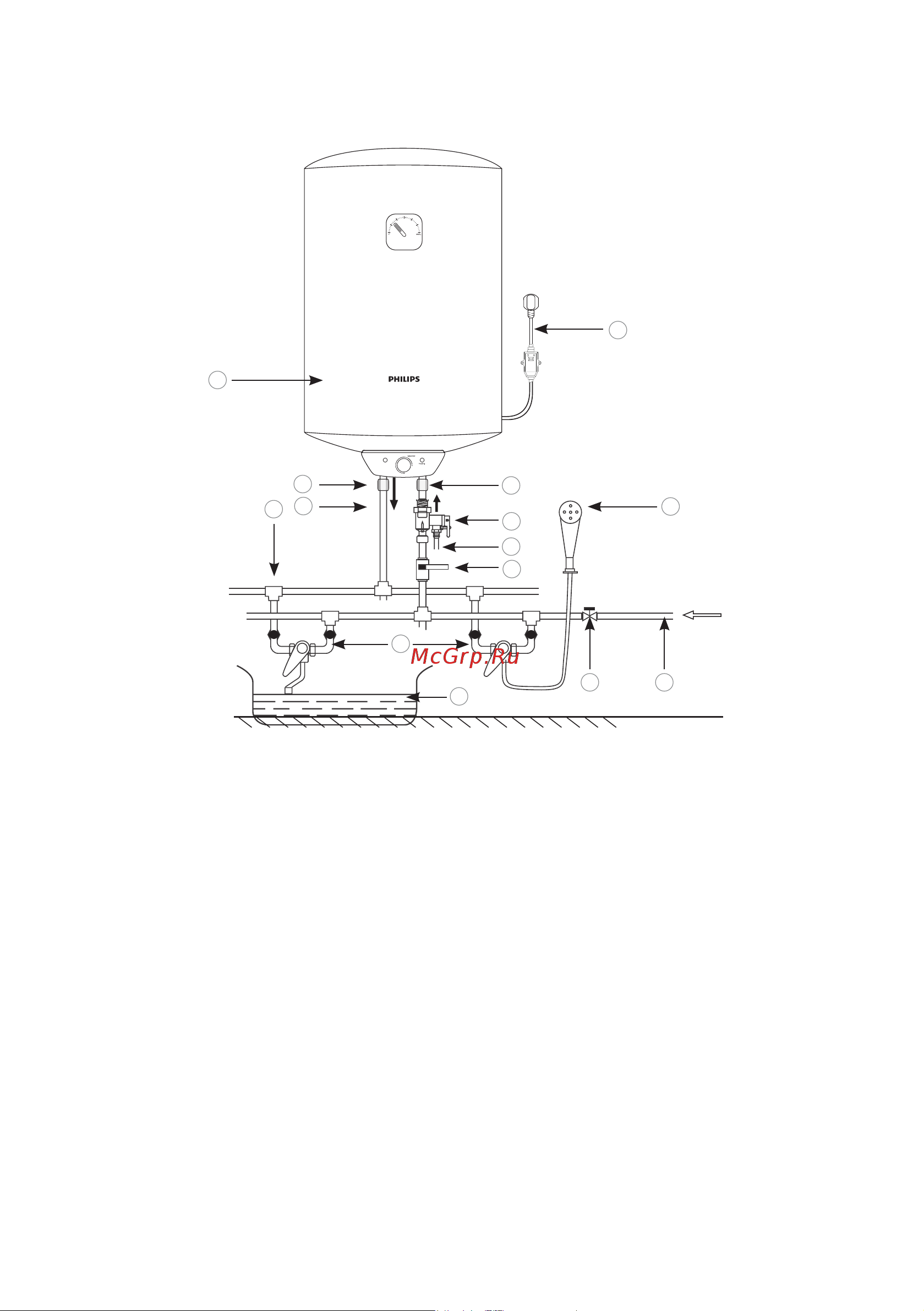 Philips AWH1600/51 (30DA) Руководство по эксплуатации онлайн [11/46] 799862