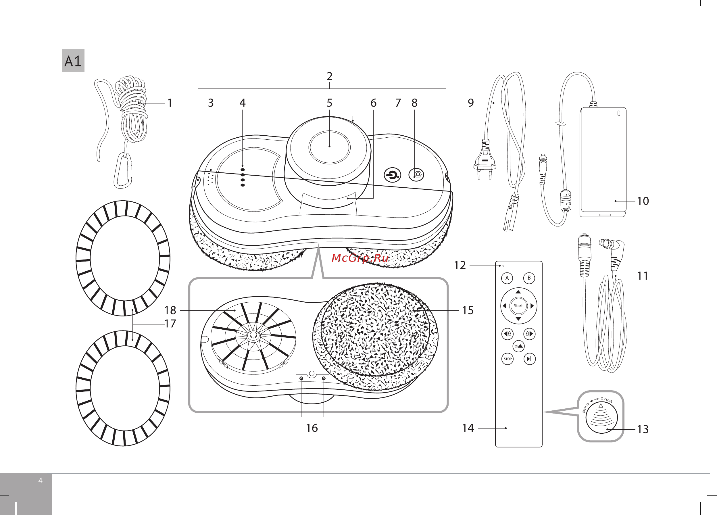 RED Solution SkyWiper RV-RW001S [4/20] Страница 4