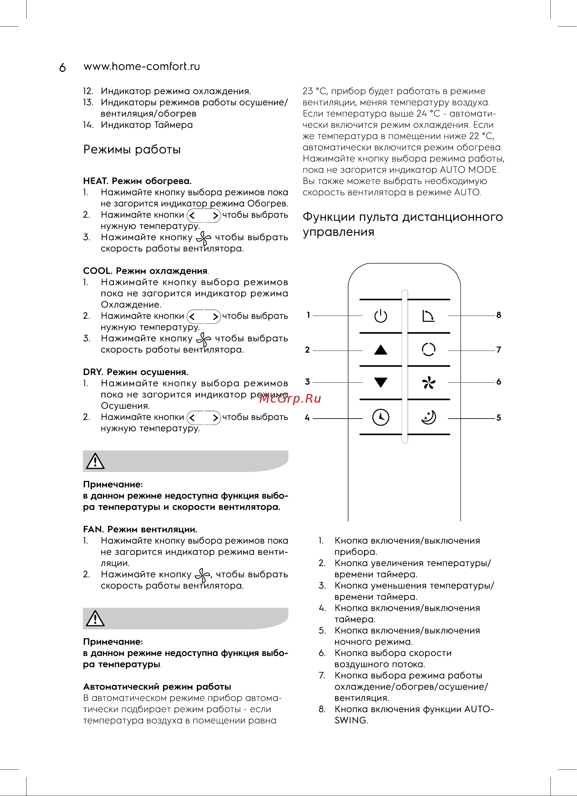 Electrolux Bliss Art EACM-12 GT/N6 Руководство по эксплуатации онлайн [6/20] 802258