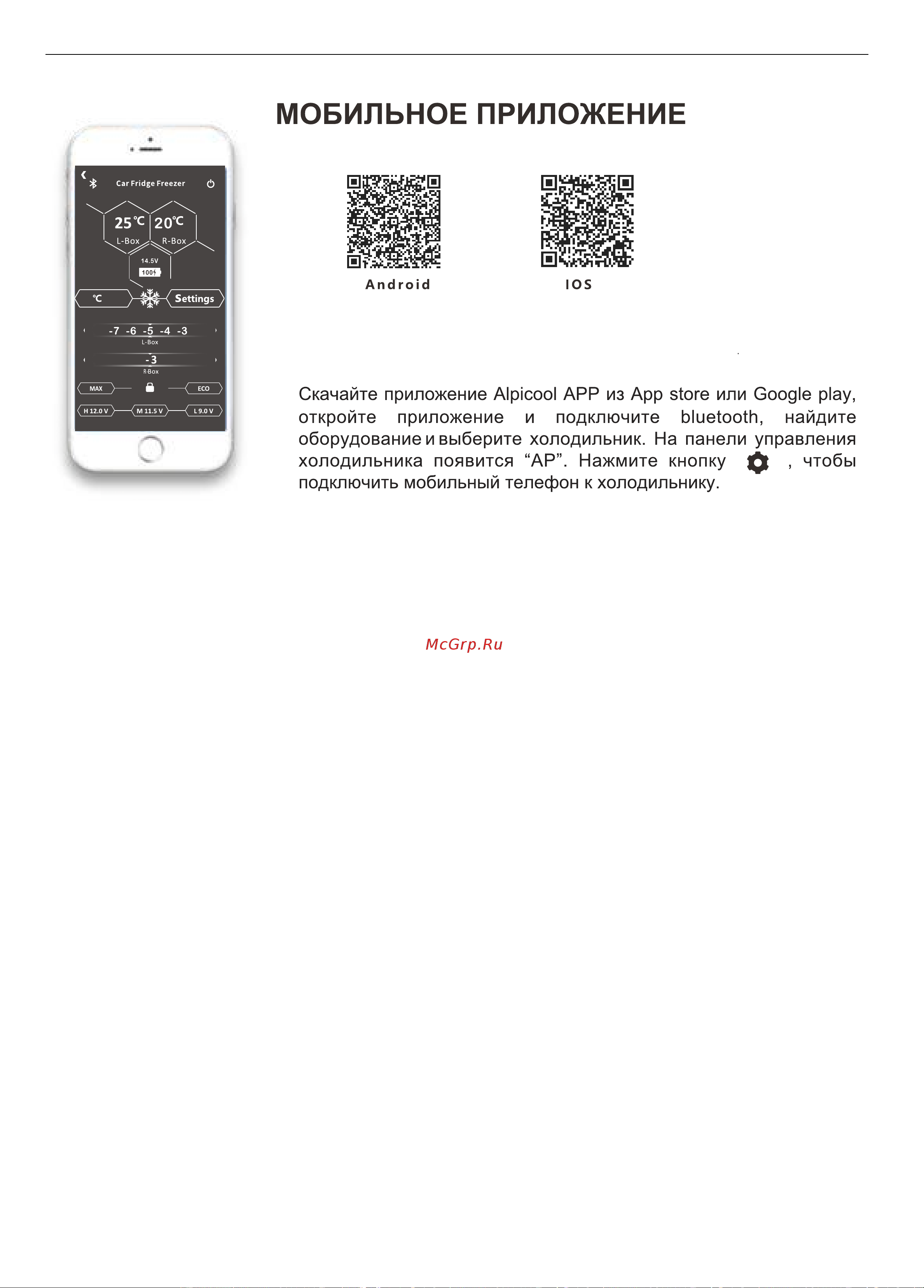 Alpicool CR40X [15/16] Утилизация прибора