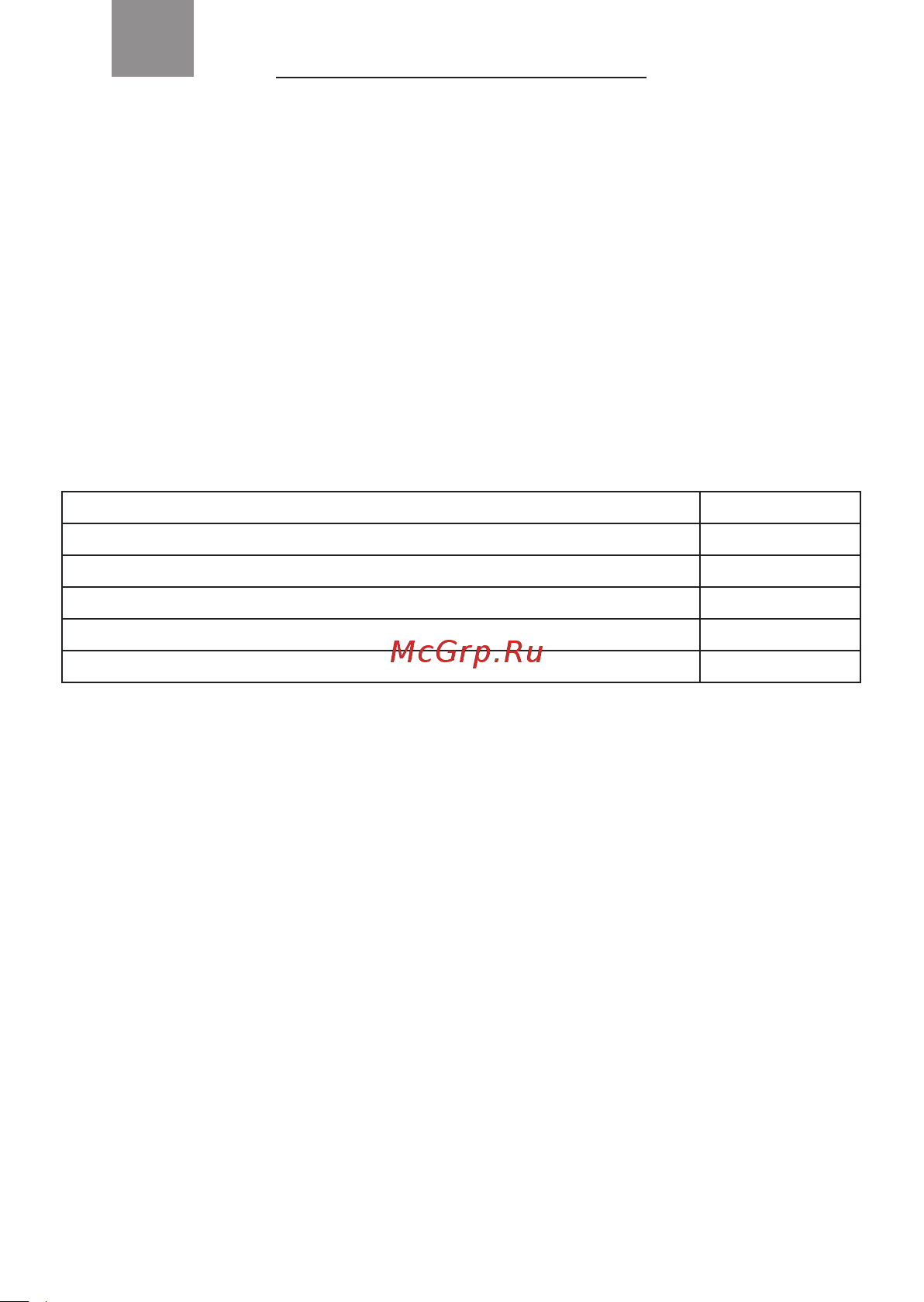 Galaxy Line GL6470 [3/12] Возможные нештатные ситуации которые могут возникнуть в процессе эксплуа