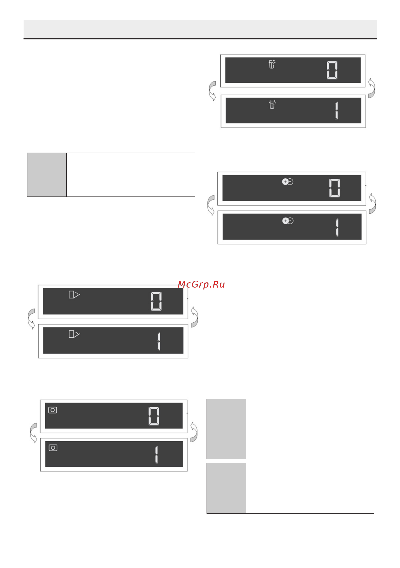 Hotpoint HI 5D84 DW [35/48] Функции в меню настроек