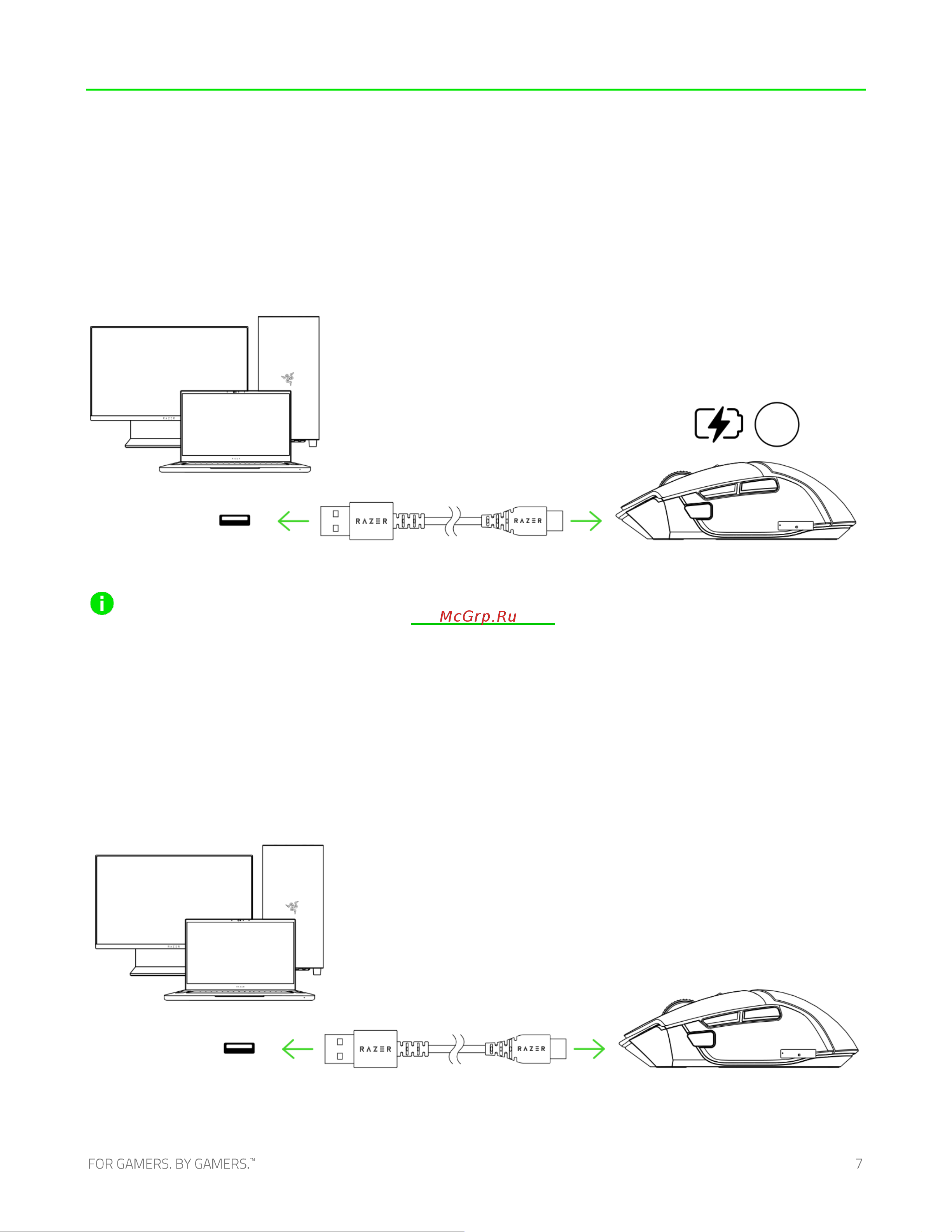 Razer Basilisk V3 Pro (RZ01-04620100-R3G1) [8/38] Зарядка мыши