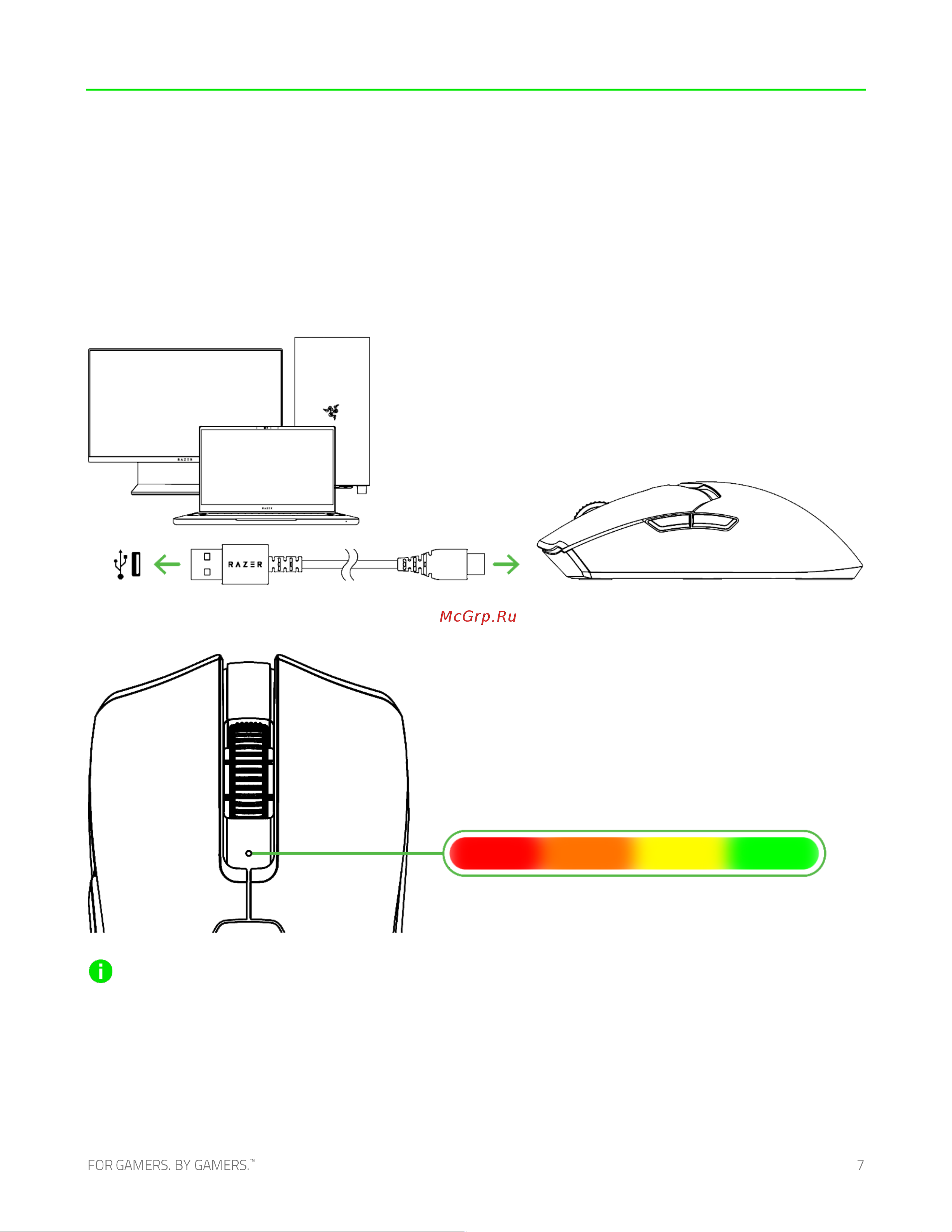 Razer Viper V2 Pro (RZ01-04390100-R3G1) [8/31] Зарядка мыши