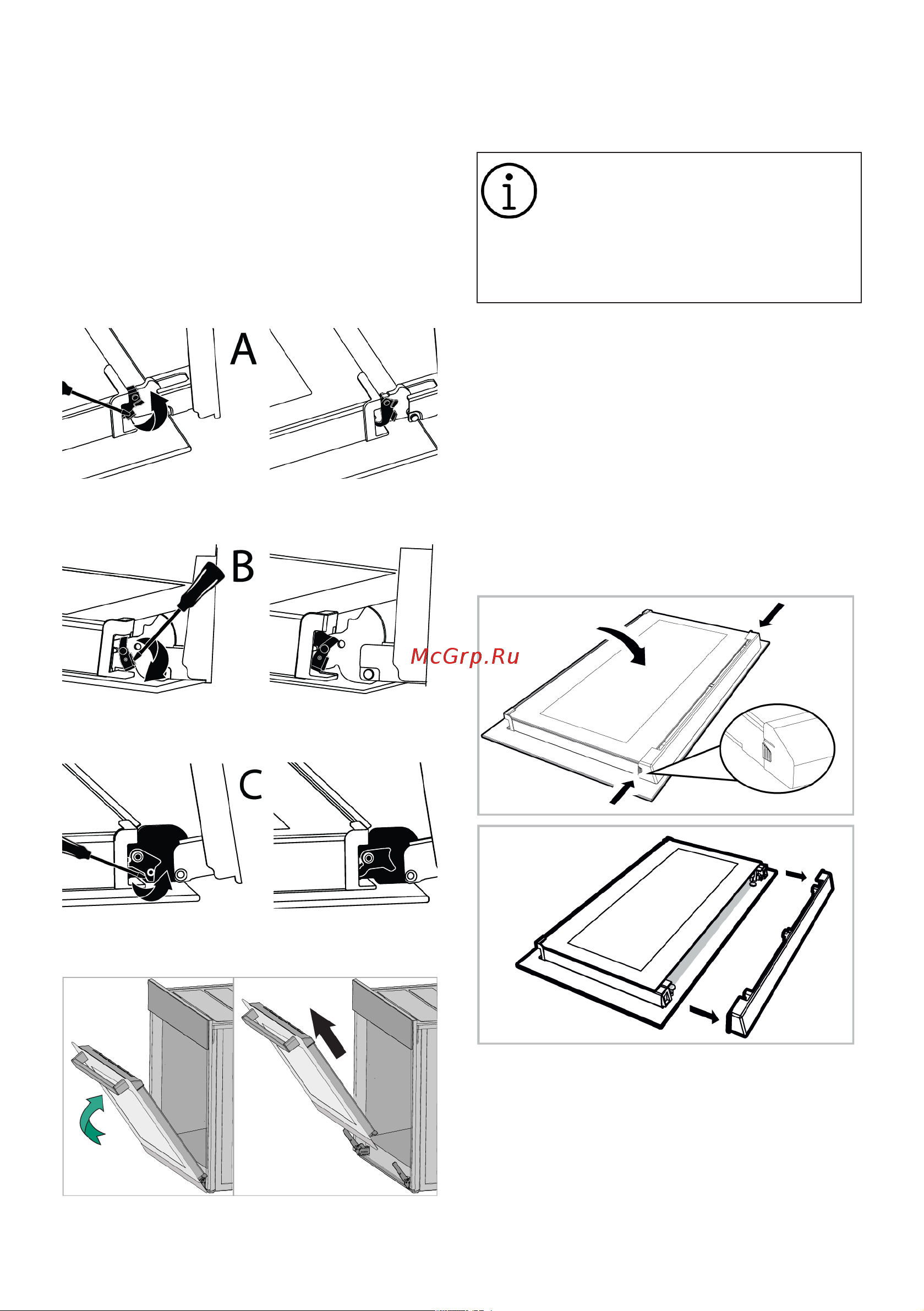 Hotpoint FE9 S831 JSH IX [36/84] Removing the inner glass of the oven door