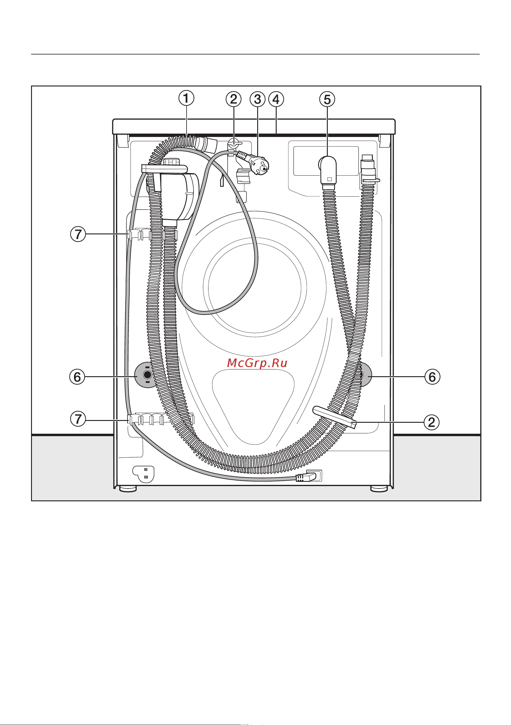 Miele WCR 870 WPS [89/124] Вид сзади