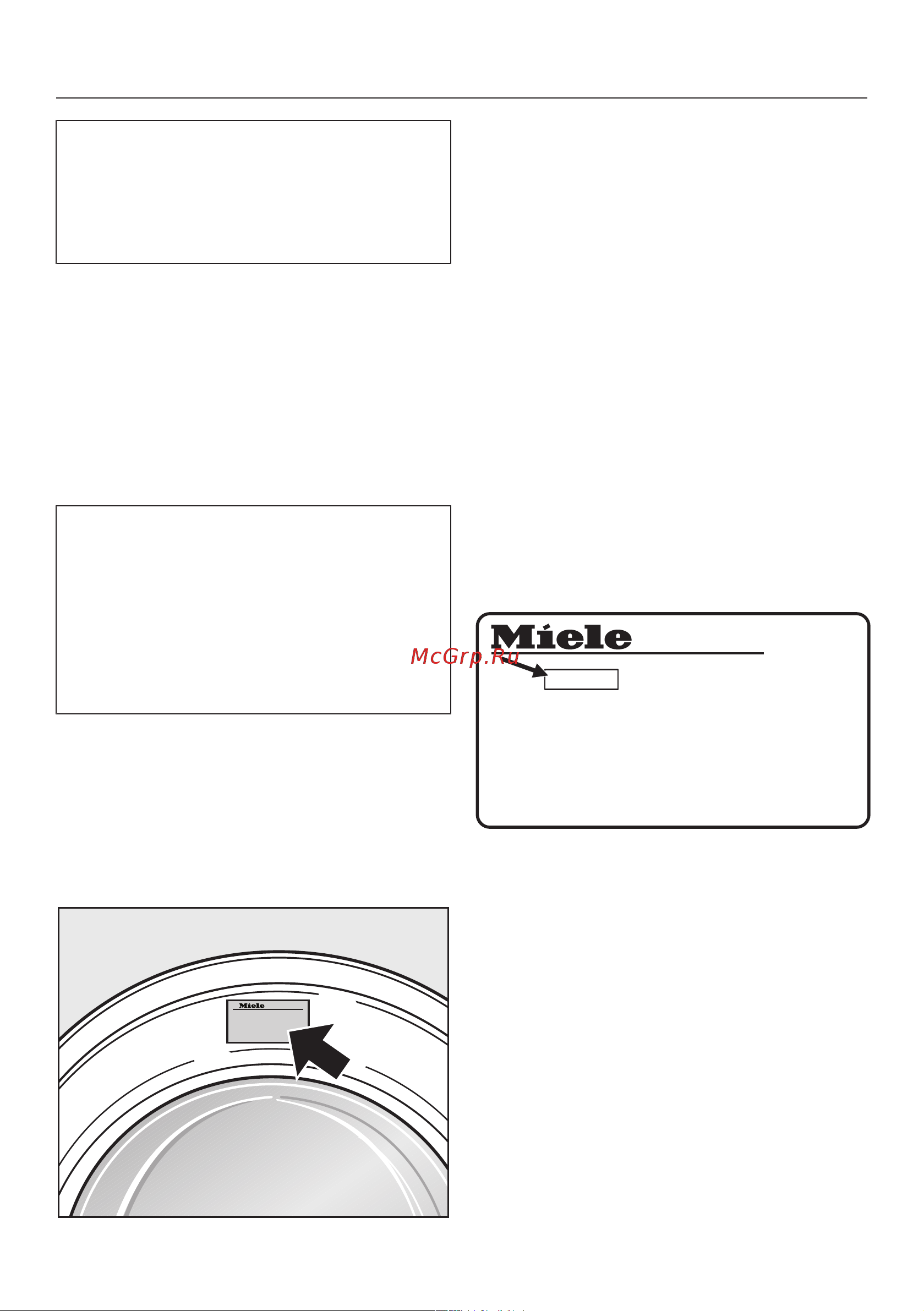 Miele WWV 980 WPS [88/132] Сервисная служба