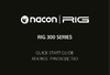 Nacon RIG 300 PRO HX Руководство по эксплуатации