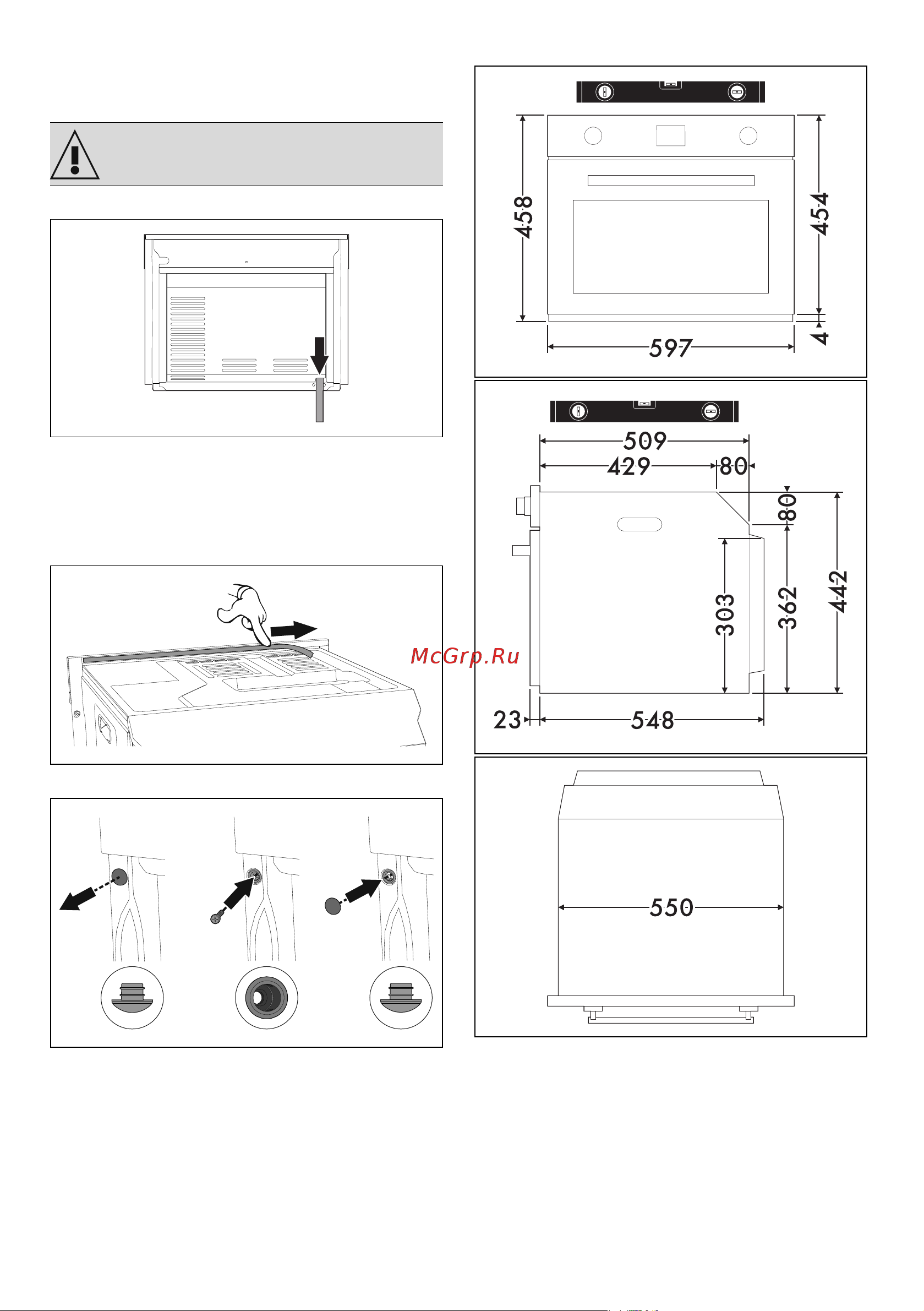 Smeg SO4102M1B3 [39/43] Встраивание
