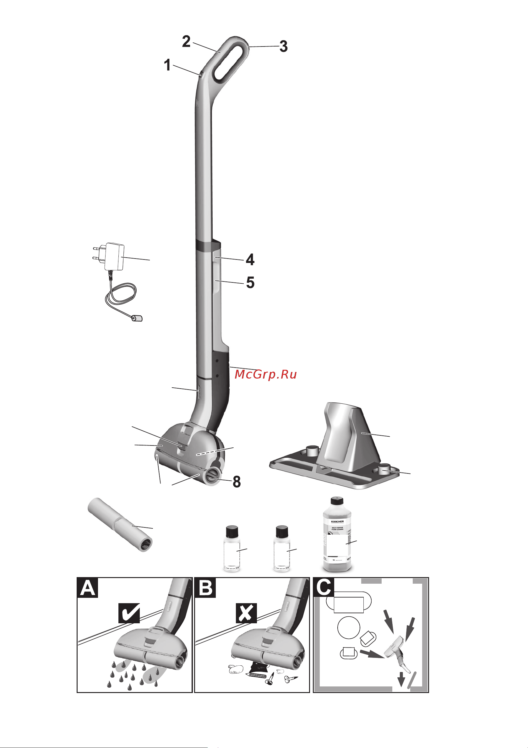 Karcher EWM 2 Руководство по эксплуатации онлайн [5/244] 800743