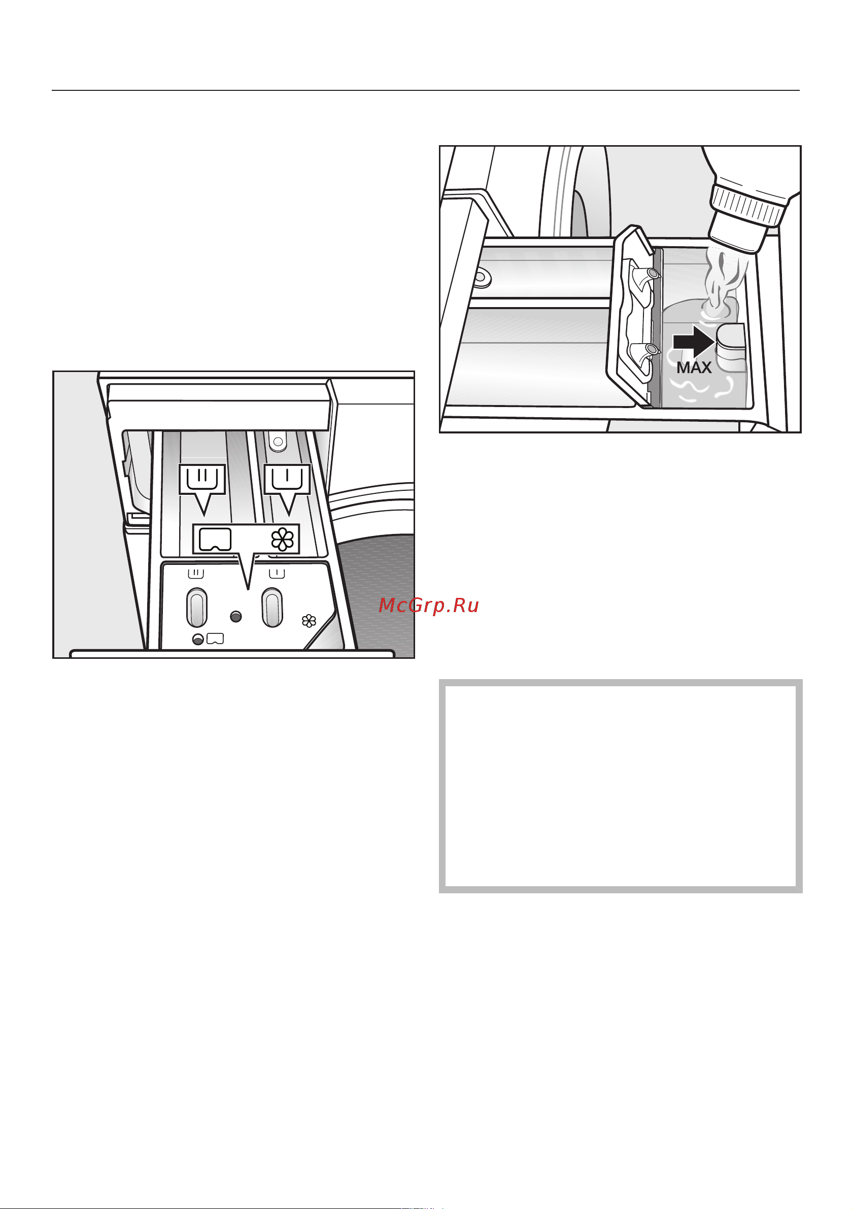 Miele WWD 320 WCS [23/88] Добавление моющего средства