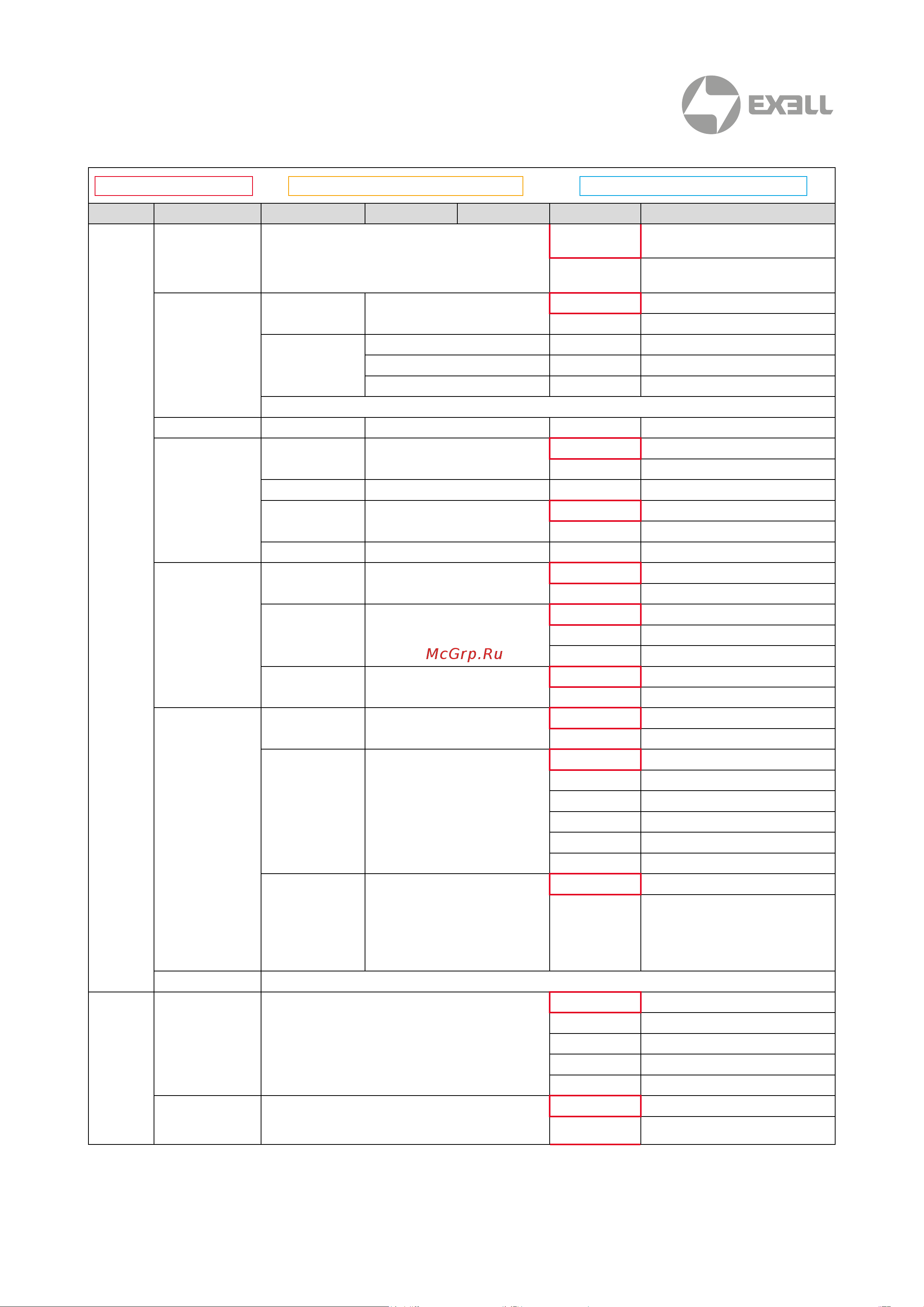 Exell EXD102ST [23/45] Экранное меню проектора