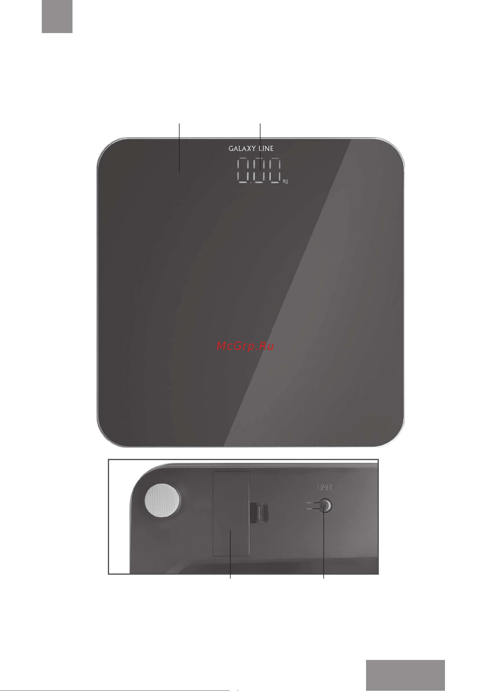 Galaxy Line GL4814 Black [7/20] Функциональные элементы прибора