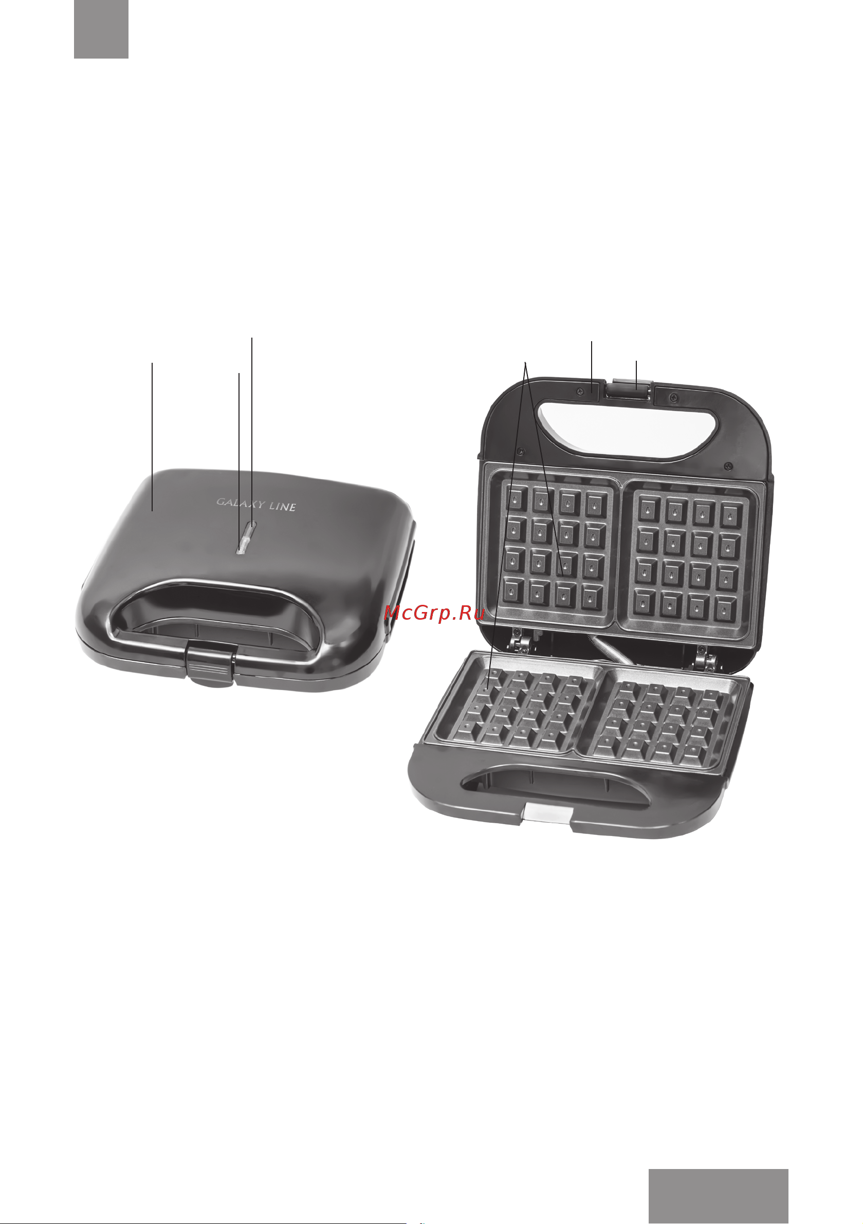 Galaxy Line GL2976 [7/21] Функциональные элементы электроприбора