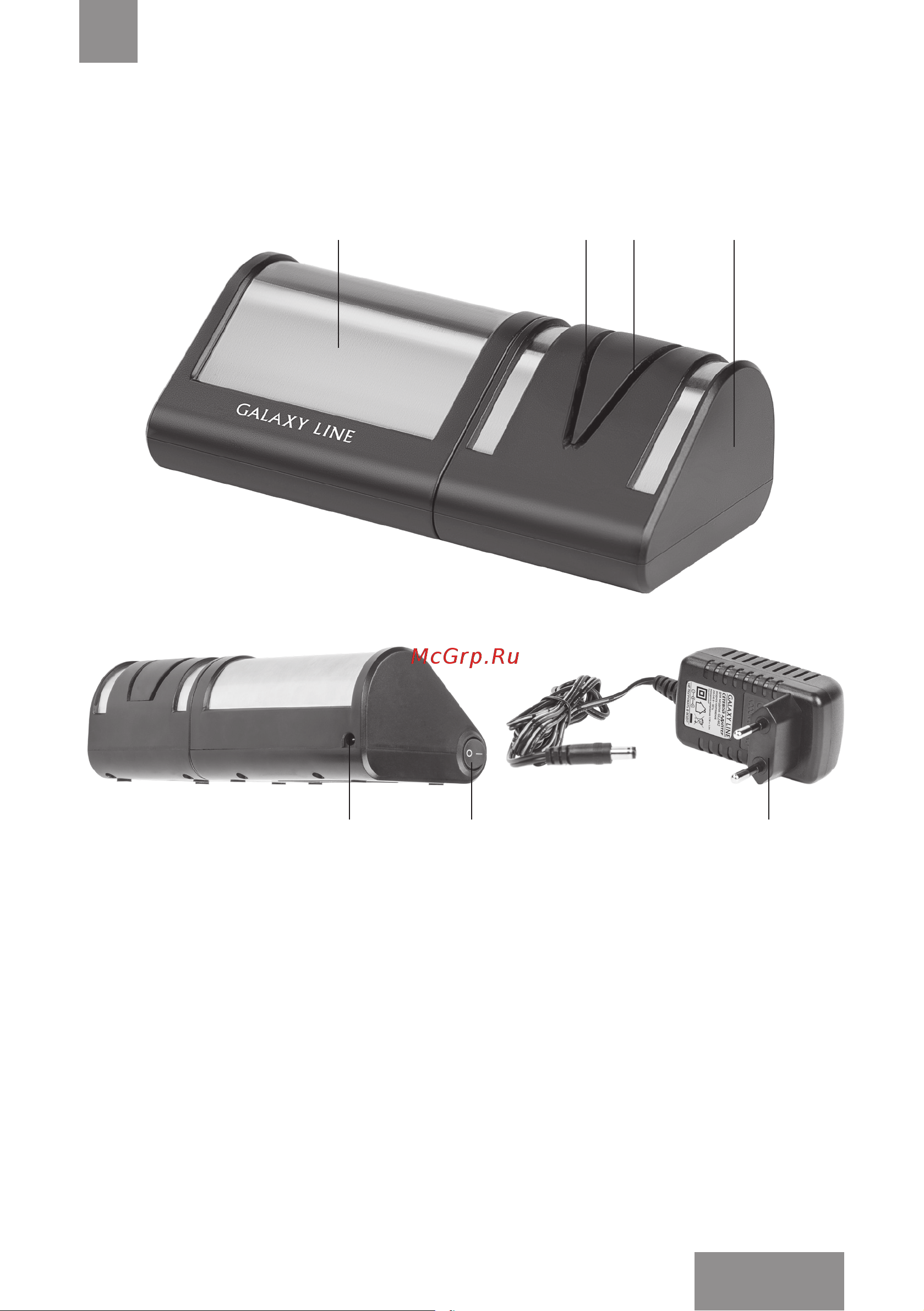 Galaxy Line GL2442 [7/21] Функциональные элементы электроприбора