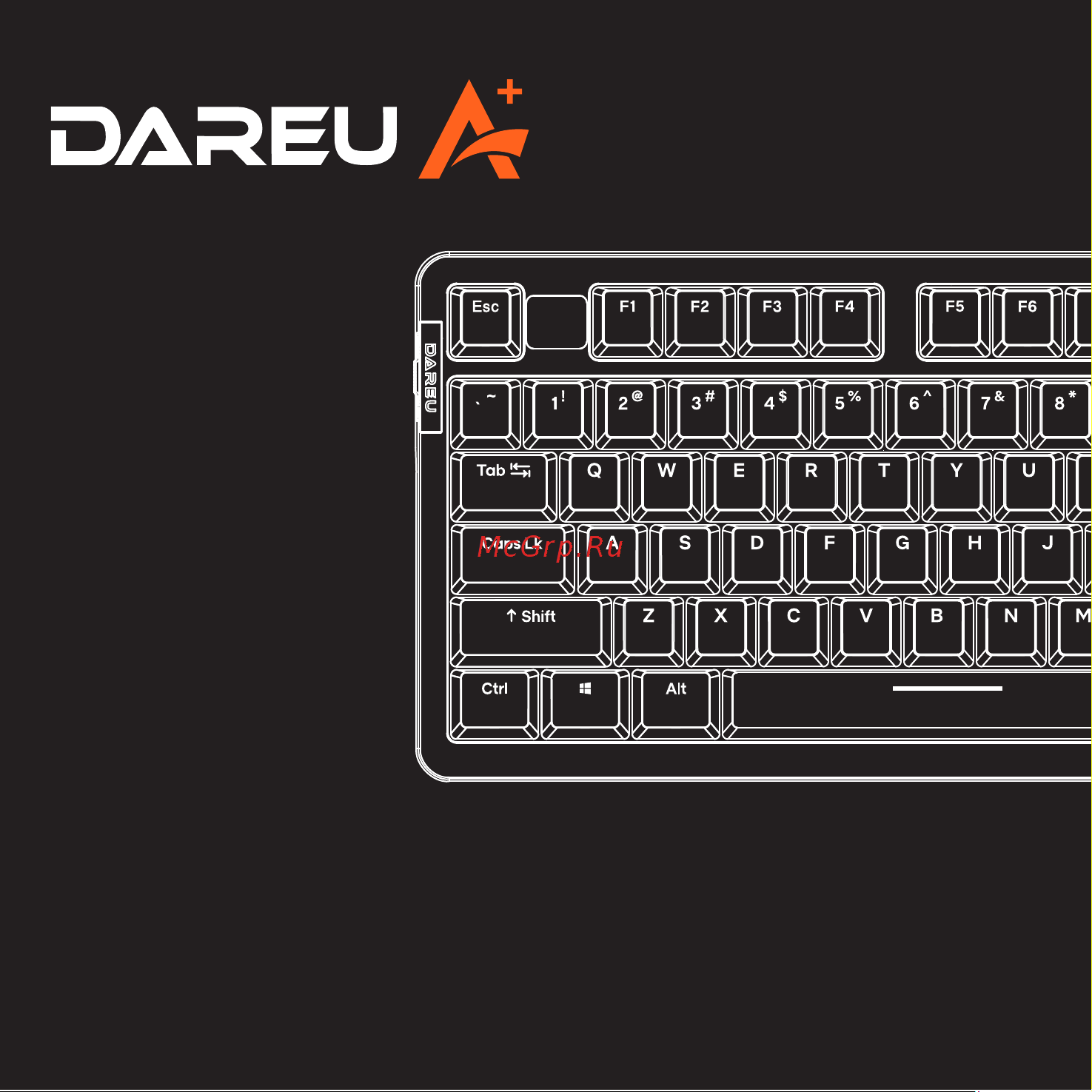 Dareu A98 Industrial-Grey Руководство по эксплуатации онлайн