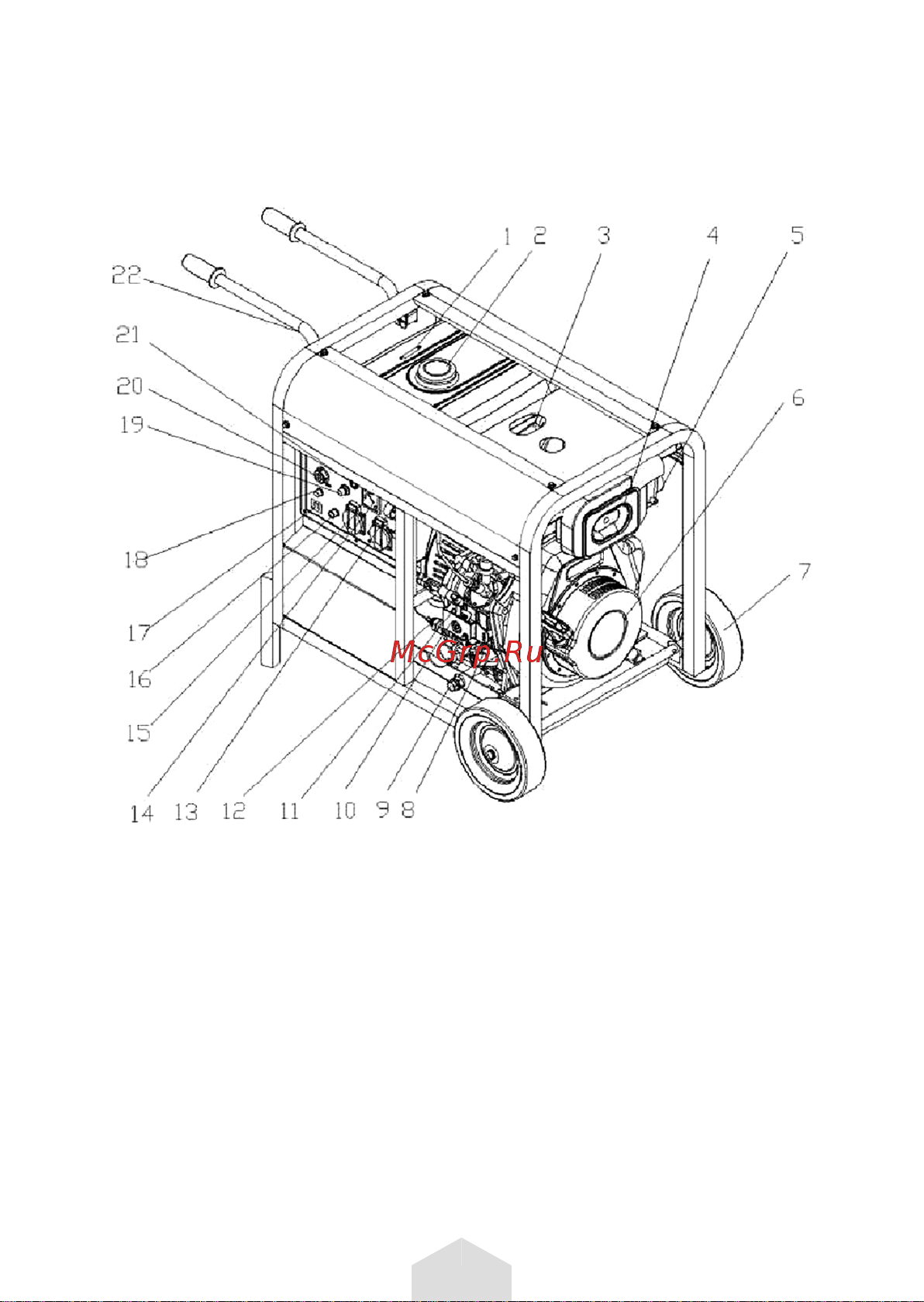 Amo ADG 5500 [6/24] Устройство генератора
