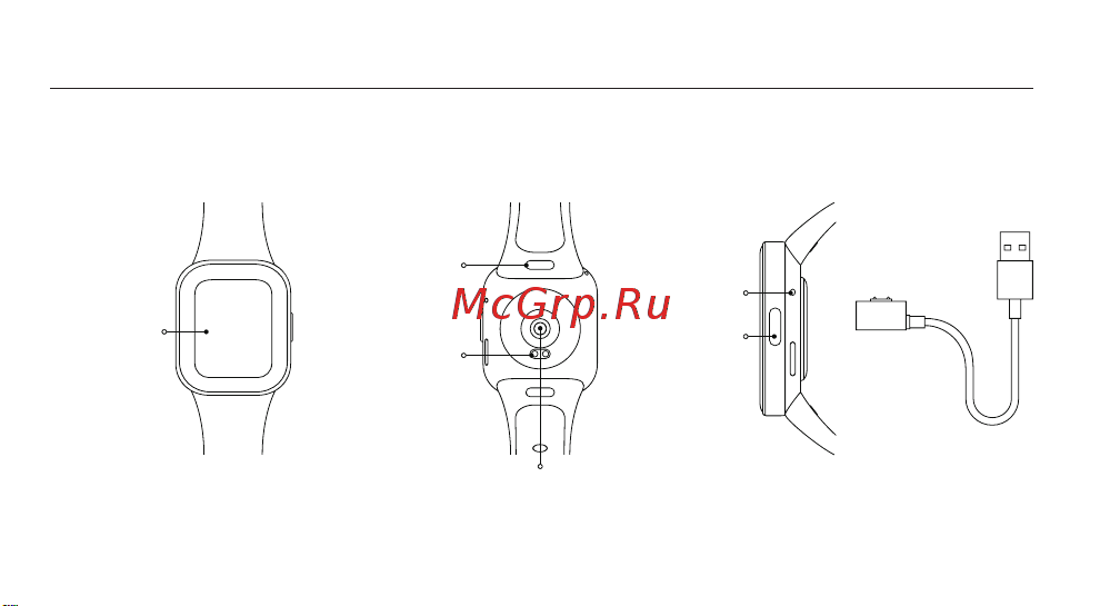 Redmi Watch 3 Ivory (M2216W1) [197/0] ภาพรวมผล ตภ ณฑ