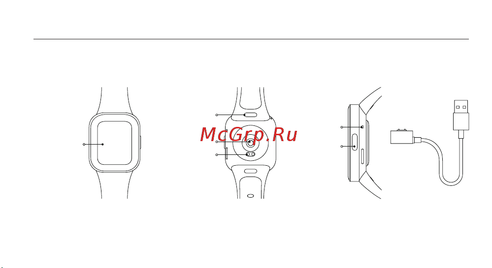 Redmi Watch 3 Ivory (M2216W1) [222/0] Visão geral do produto