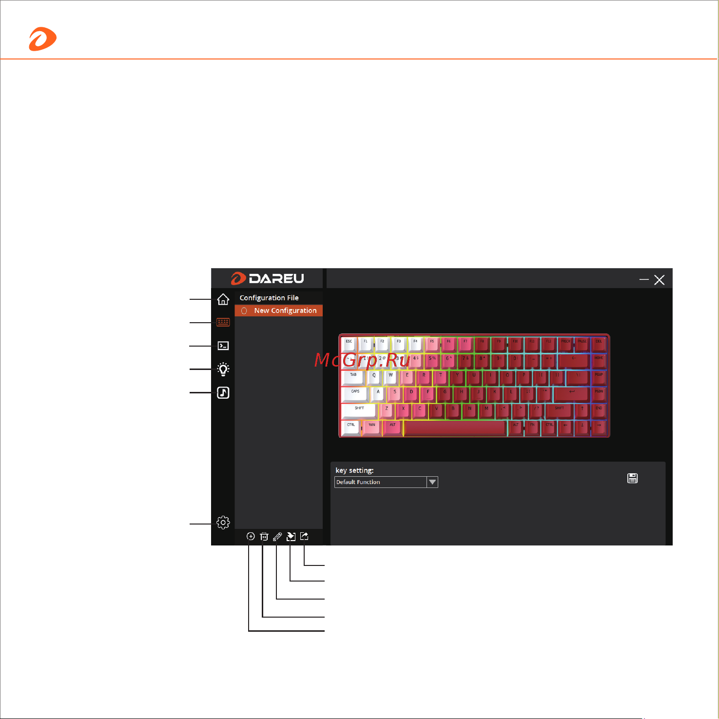 Dareu A84 Flame Red [15/16] Скачайте драйвер с официального сайта dareu www dareu com и установите его