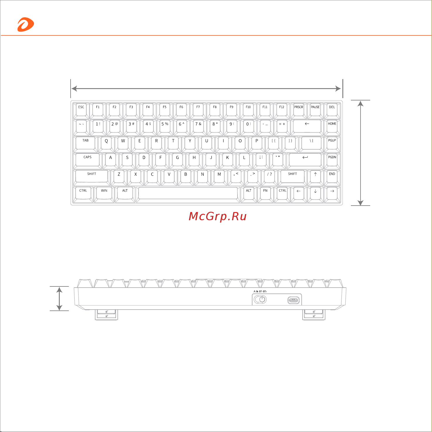 Dareu A84 Flame Red [4/16] English