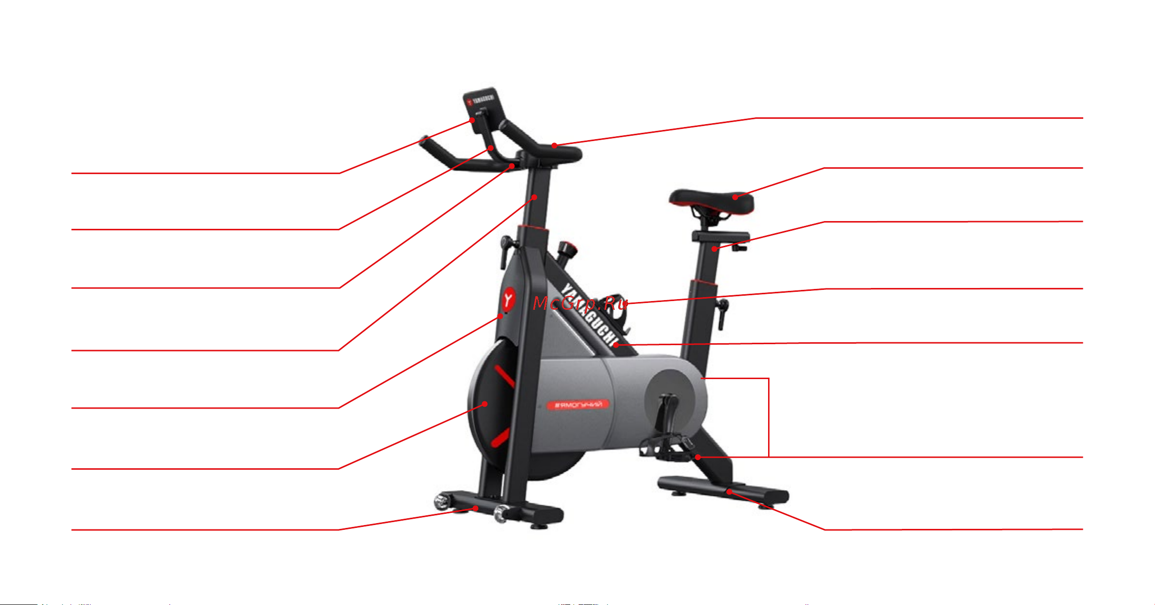 Yamaguchi Fitness Bike [6/46] Описание деталей