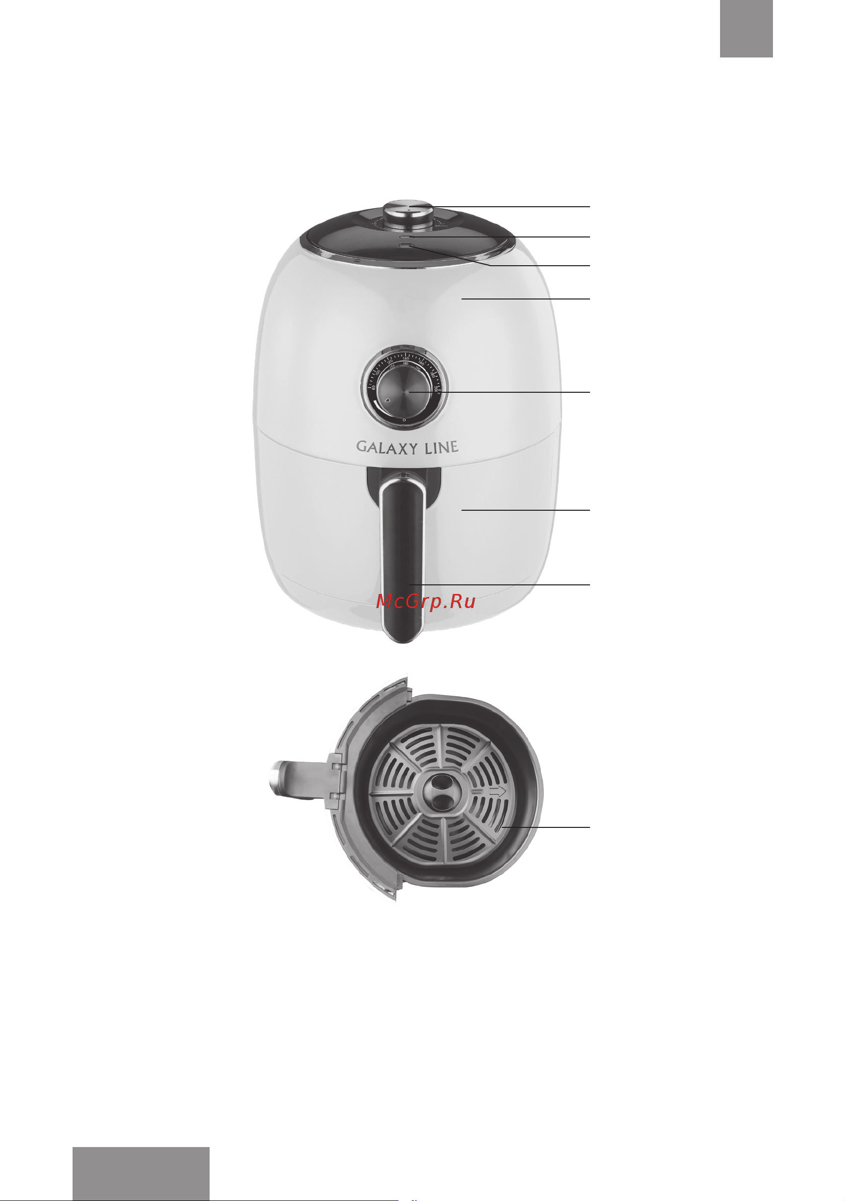 Galaxy Line GL2526 [8/30] Функциональные элементы электроприбора