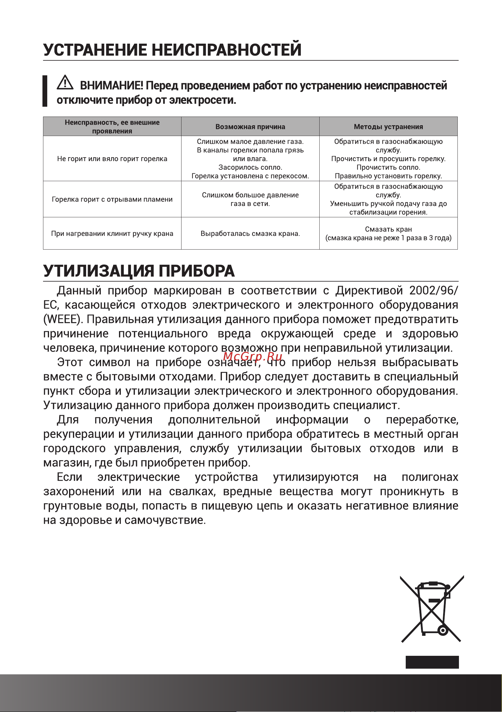 Hiberg VM 6145 W Руководство по эксплуатации онлайн [16/24] 801497