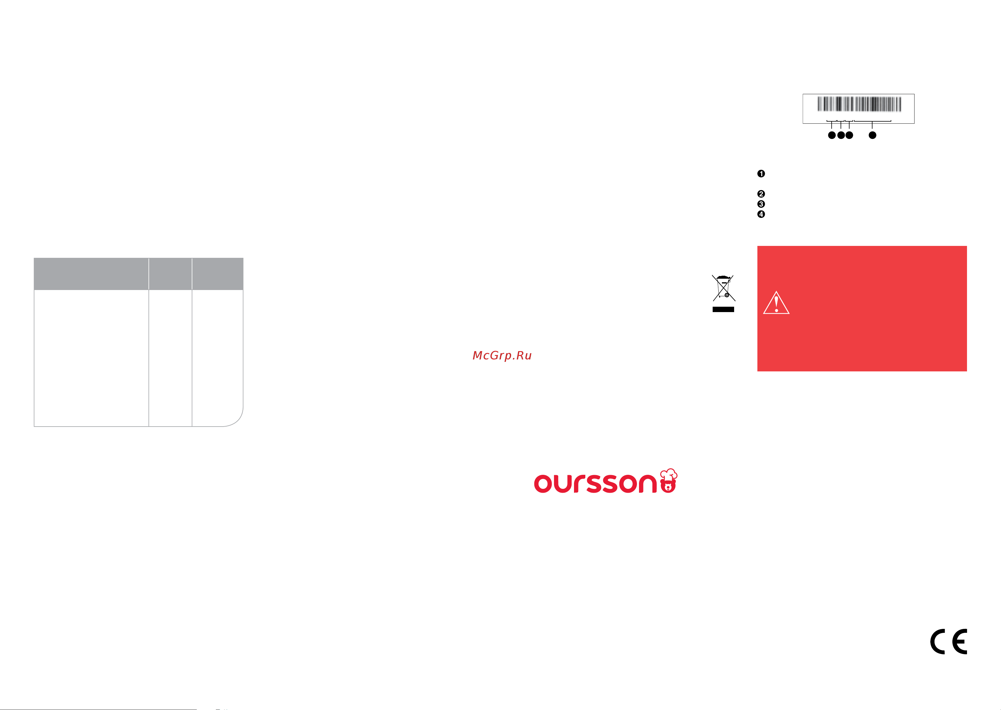 Oursson EK1752M/BL [14/23] Forni a microonde macchine per il pane piani cottura a induzione fornelli multipli robot da cucina bollitori elettrici griglie elettriche miscelatori manu ali mixer manuali tritacarne miscelatori tostapane termos tostapane spremiagrumi pentole a vapore caffettiere tritatutto congelatori frigoriferi macchine del caffè automat iche bilance da cucina
