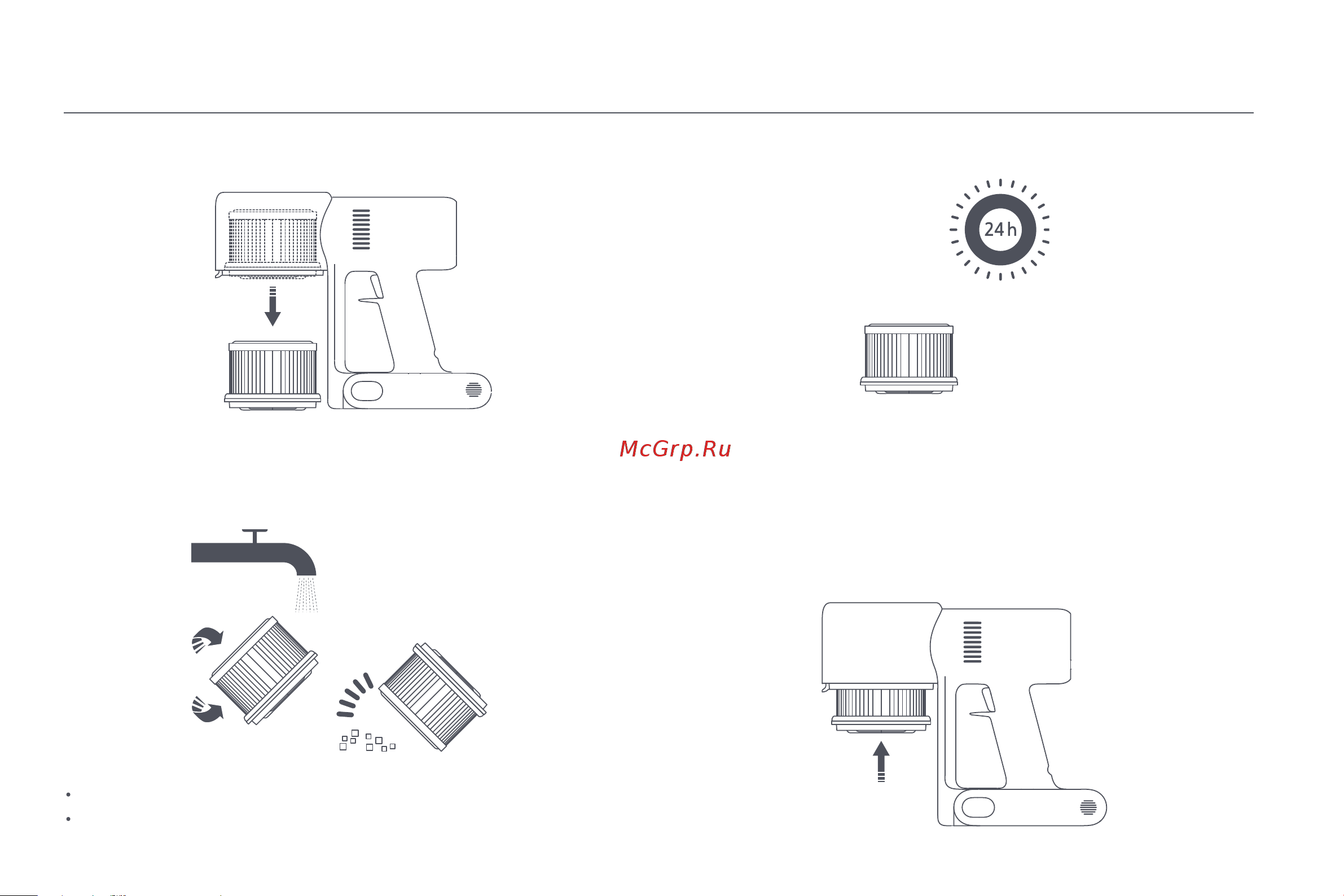 Xiaomi Vacuum Cleaner G10 Plus EU [124/293] Instalación del filtro