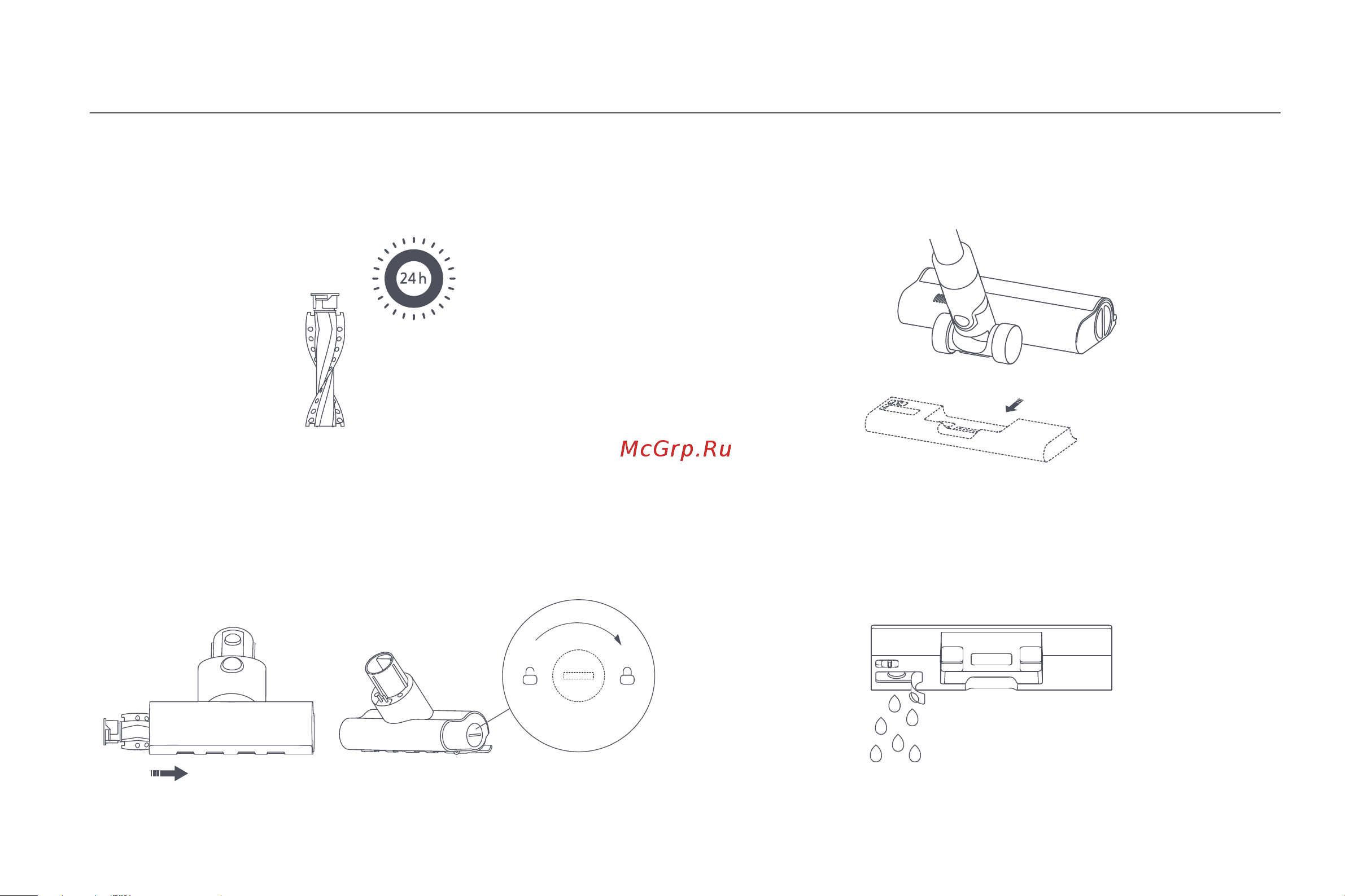 Xiaomi Vacuum Cleaner G10 Plus EU [127/293] Limpieza del depósito de agua y la almohadilla de la mopa