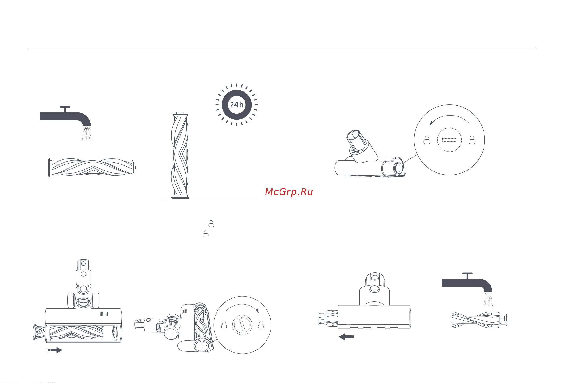 Xiaomi Vacuum Cleaner G10 Plus EU [152/293] Limpeza da mini escova elétrica