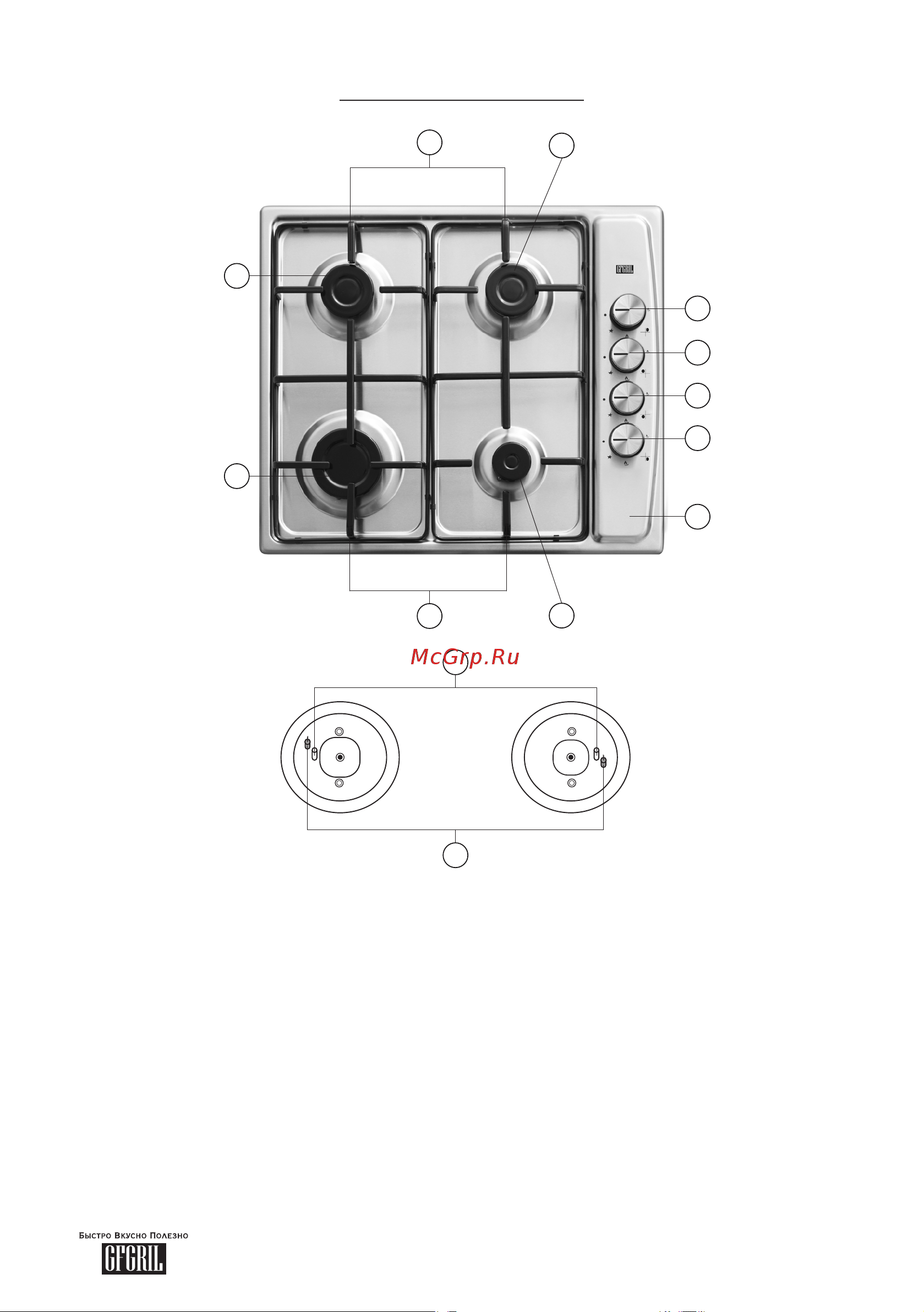 GFgril GF-HBG104B [6/24] Описание прибора