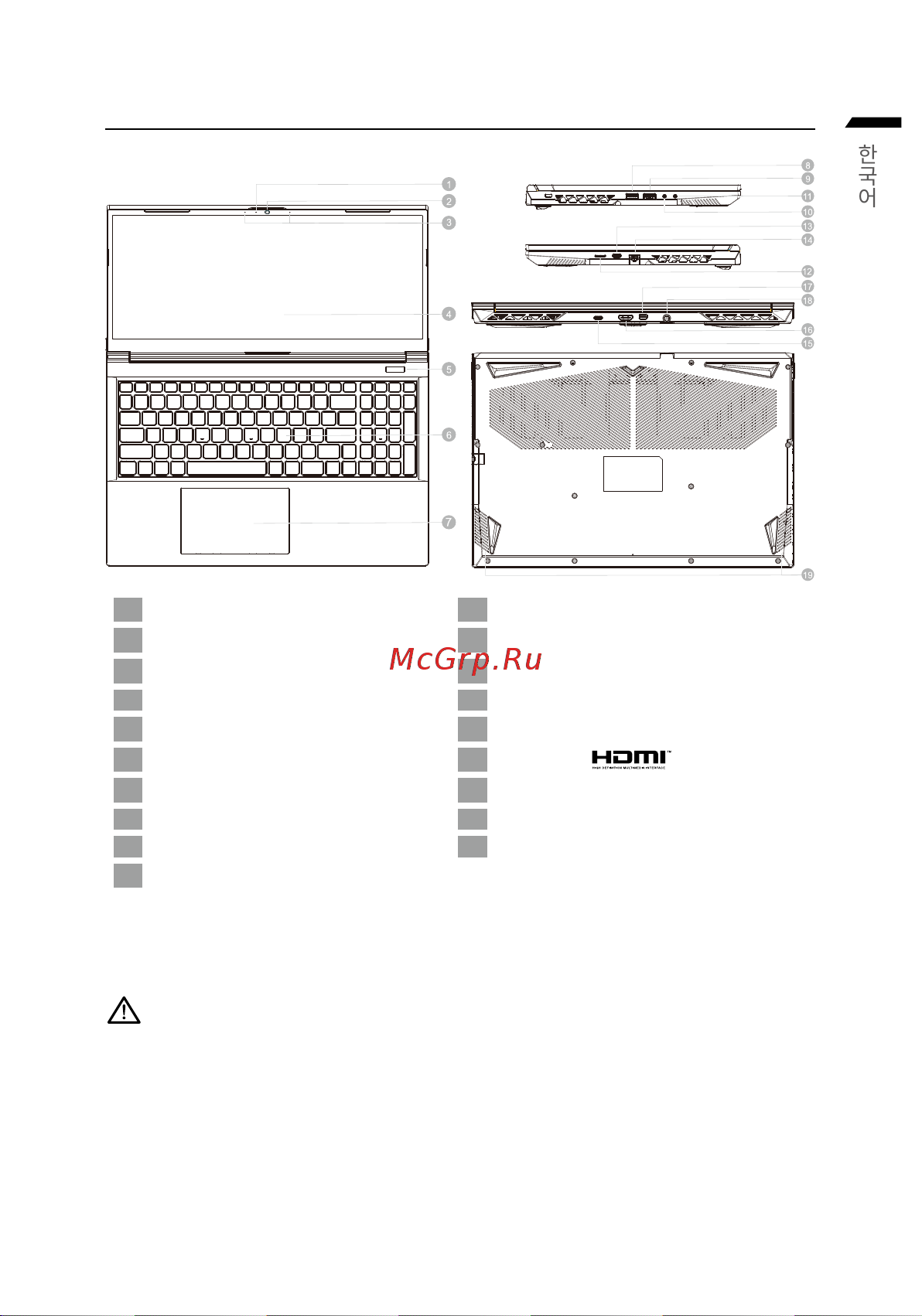Gigabyte G5 MF (KF-E3KZ313SH) [101/205] Gigabyte 노트북 시작하기