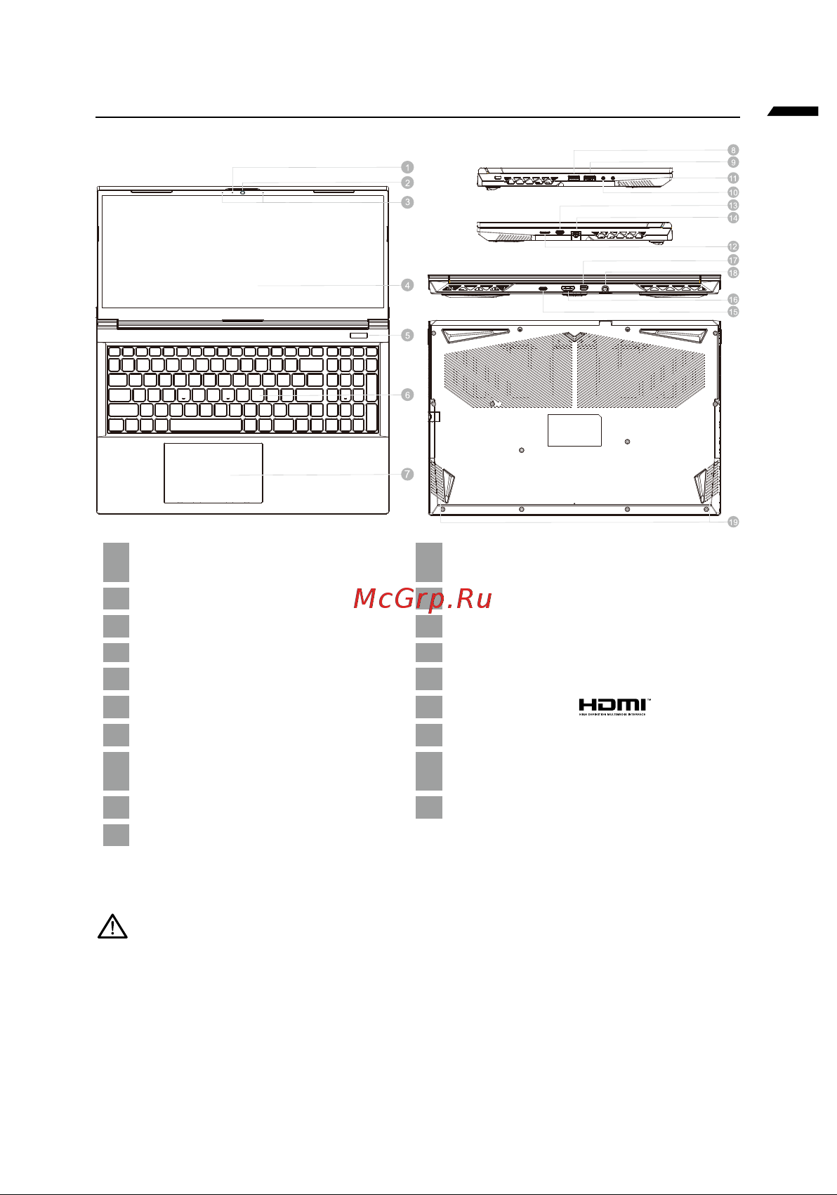 Gigabyte G5 MF (KF-E3KZ313SH) [109/205] Nešiojamojo kompiuterio gigabyte apžvalga