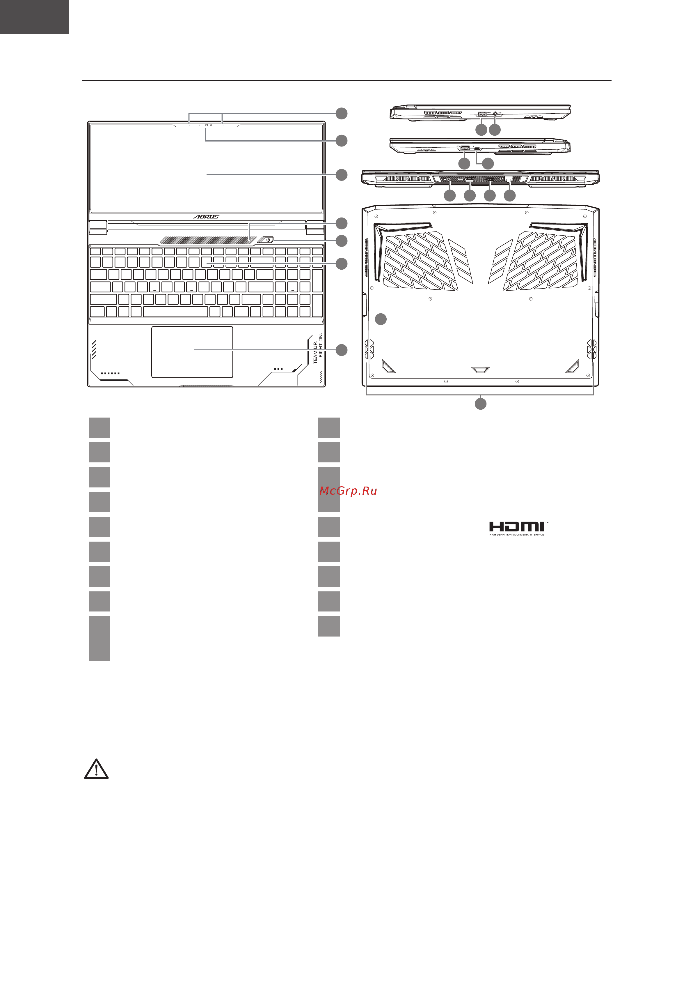AORUS 15X (ASF-B3KZ754SH) [83/154] Nešiojamojo kompiuterio aorus apžvalga