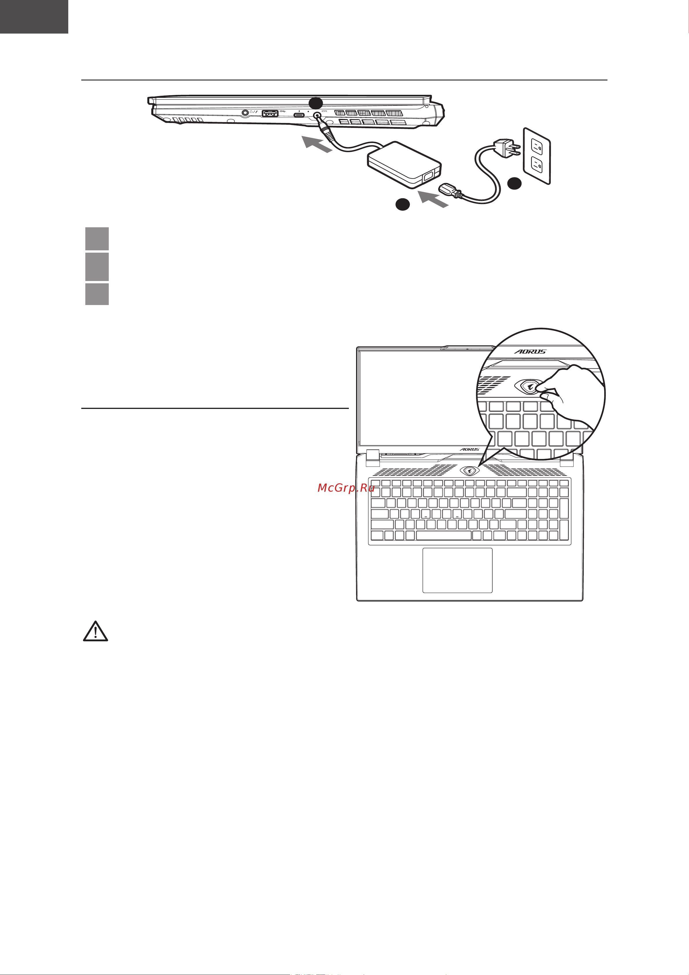 Gigabyte AORUS 17H (BXF-74KZ554SH) [27/154] Wenn sie das notebook zum ersten mal einschalten dürfen sie das notebook nicht ausschalten bis die konfiguration des betriebssystems abgeschlossen wurde bitte beachten sie dass die lautstärkeregelung erst mit dem abschluß der windows einrichtung funktionsfähig ist