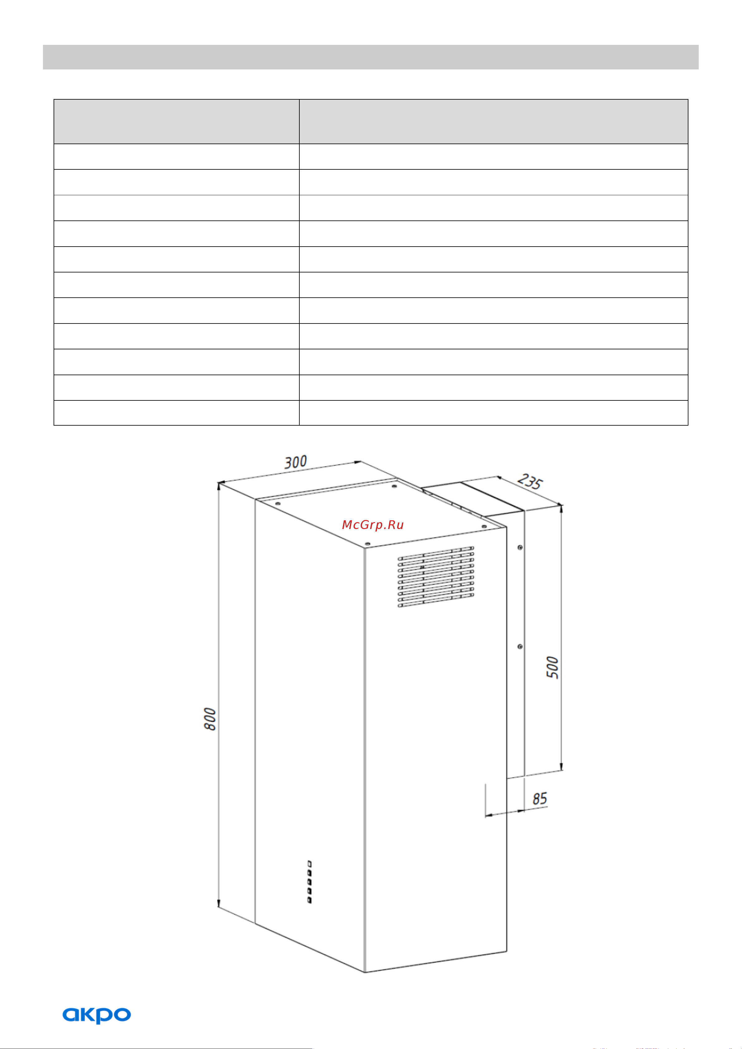 AKPO WK-4 Terra eco Black [4/14] Технические характеристики