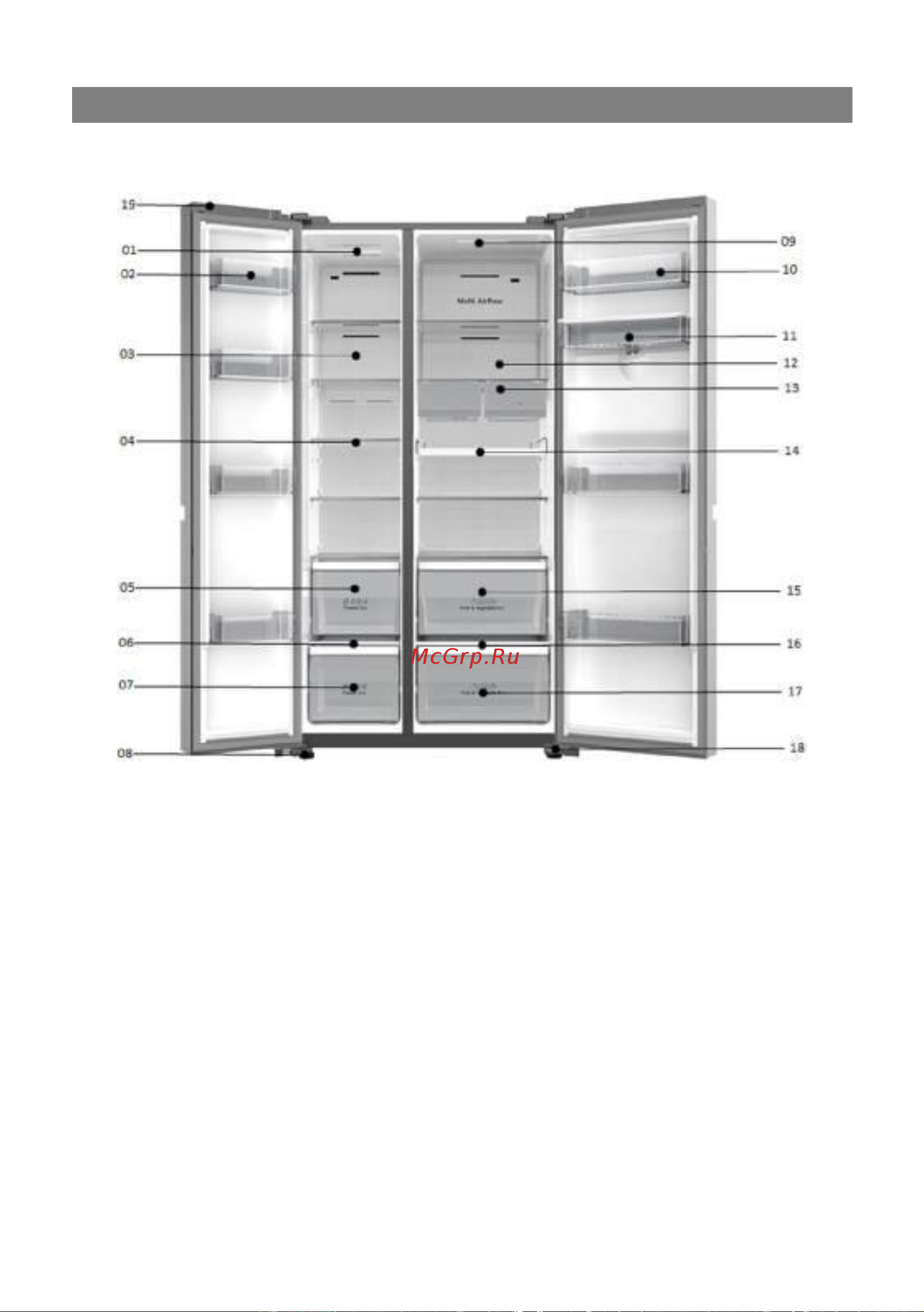 Hisense RS840N4AIF [37/82] Аспаптың сипаттамасы