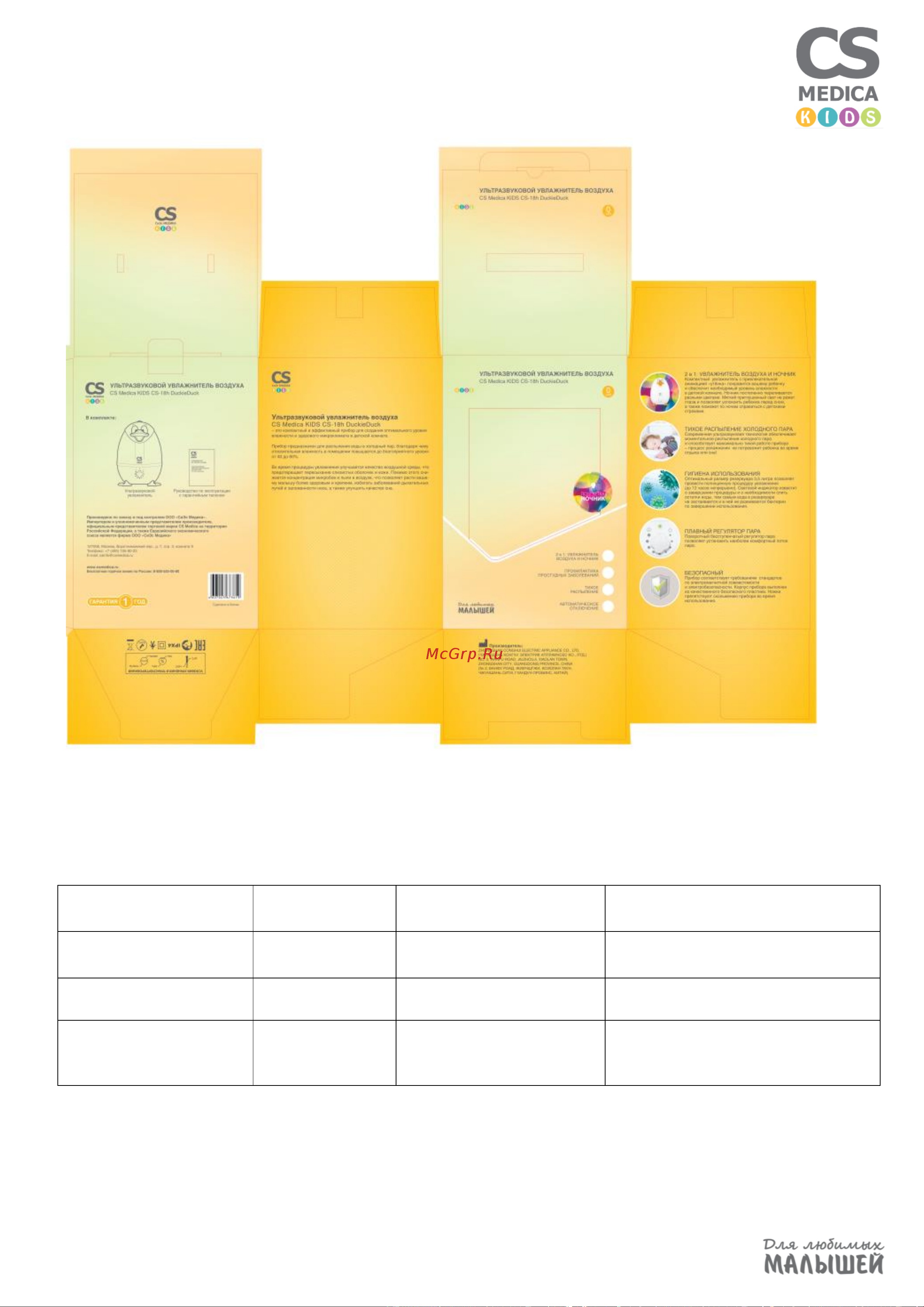 Cs Medica CS-18h DuckieDuck [16/20] Штрих код 4 607043 673619