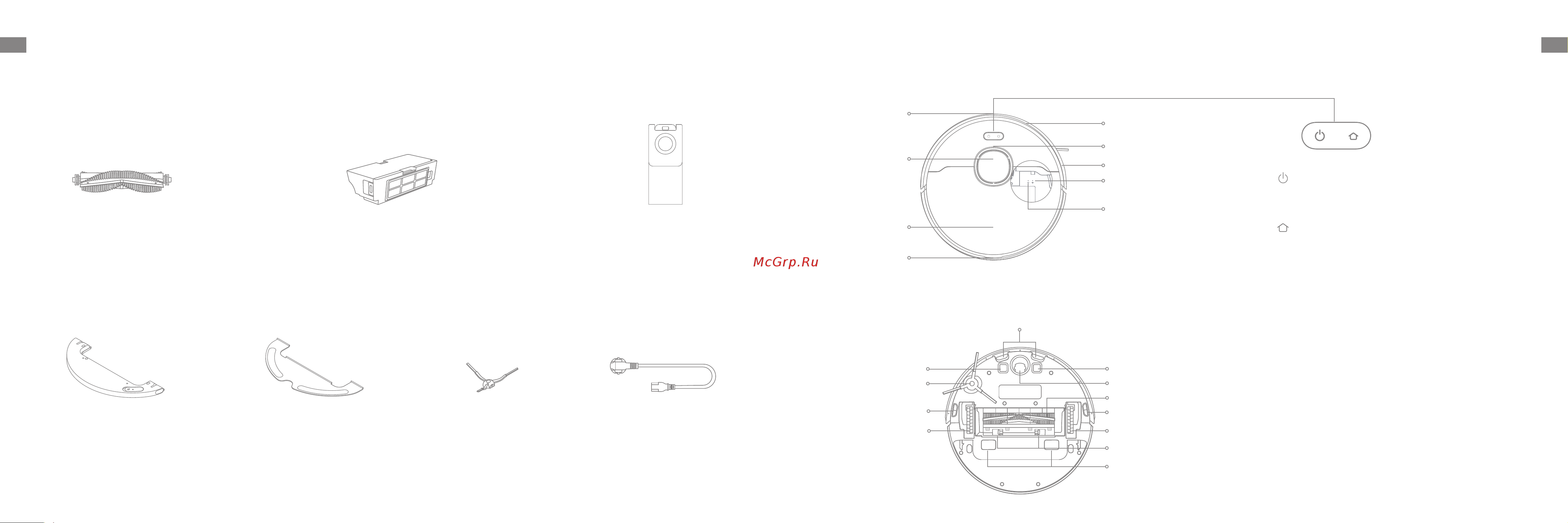 Dreame Bot Robot Vacuum and Mop D9 Plus White [5/89] Accessories