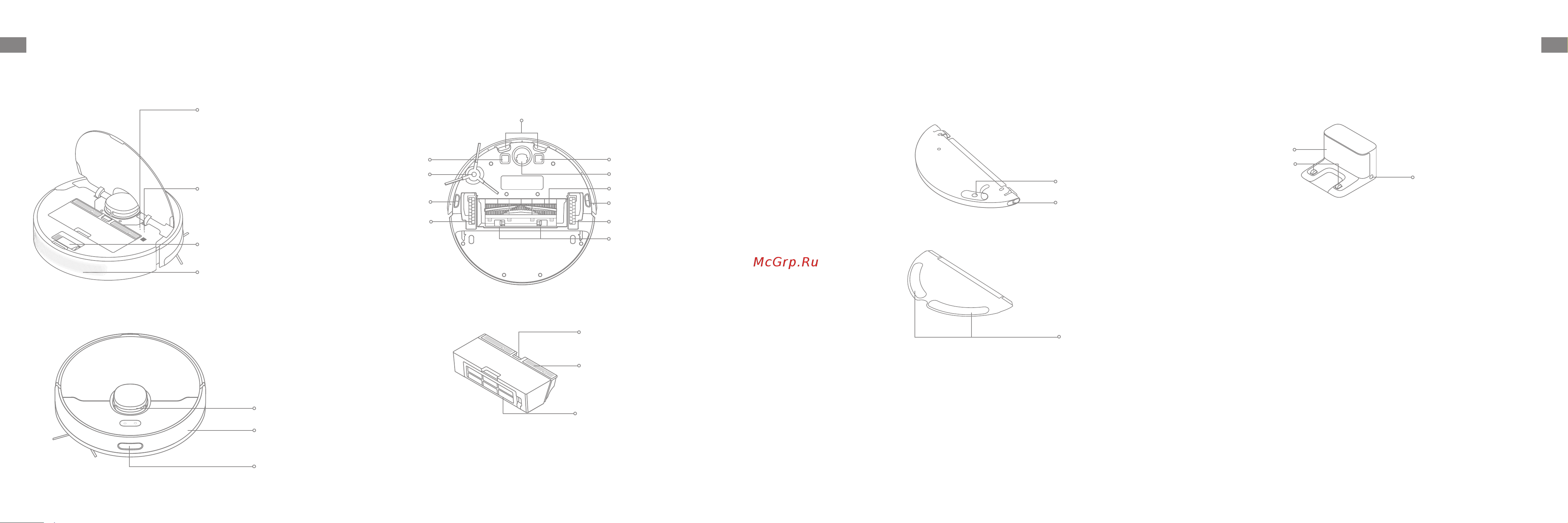 Dreame Bot Robot Vacuum and Mop F9 Pro White [6/46] Mopping module