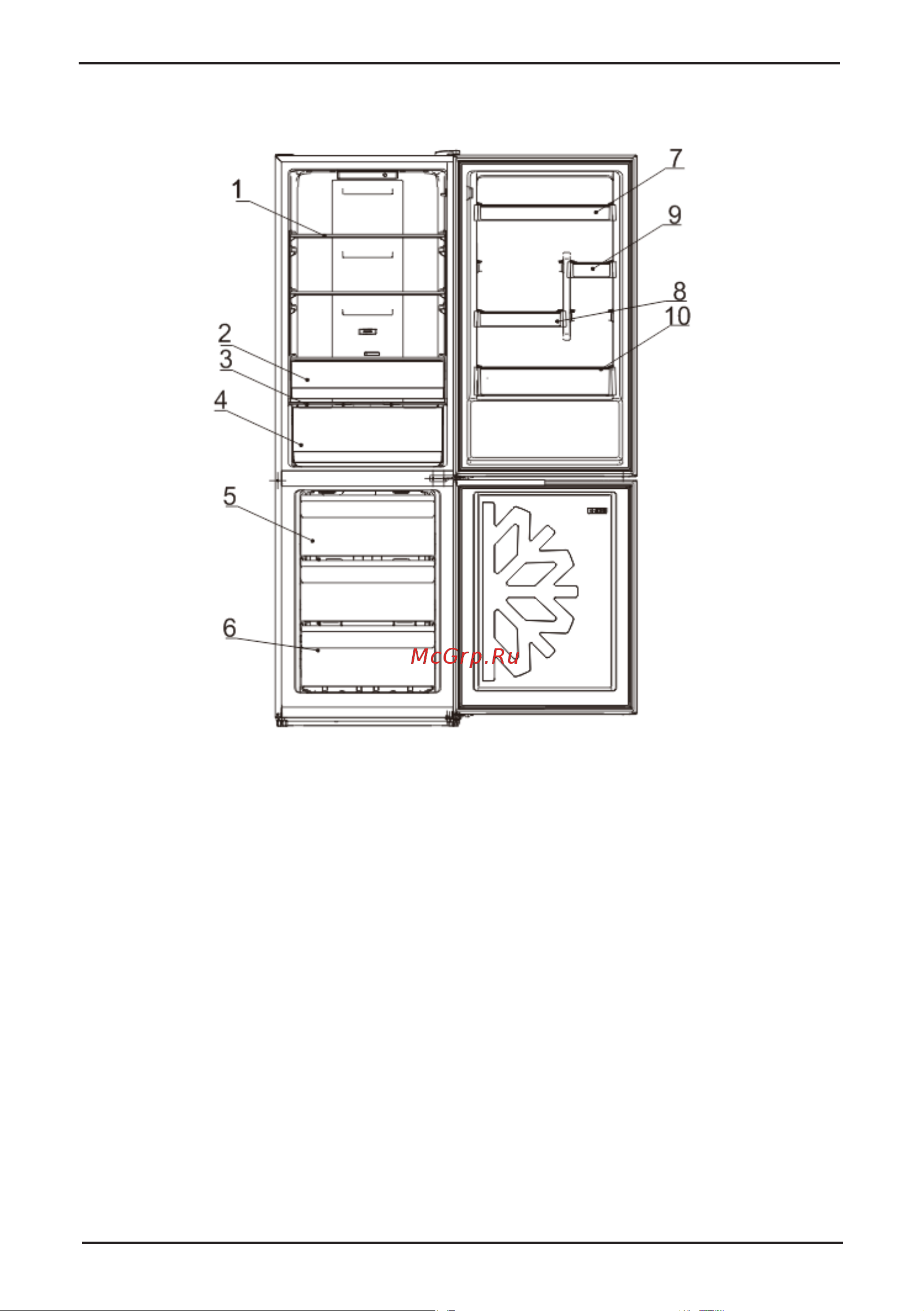 Korting KNFC 61869 GN [7/26] Описание прибора