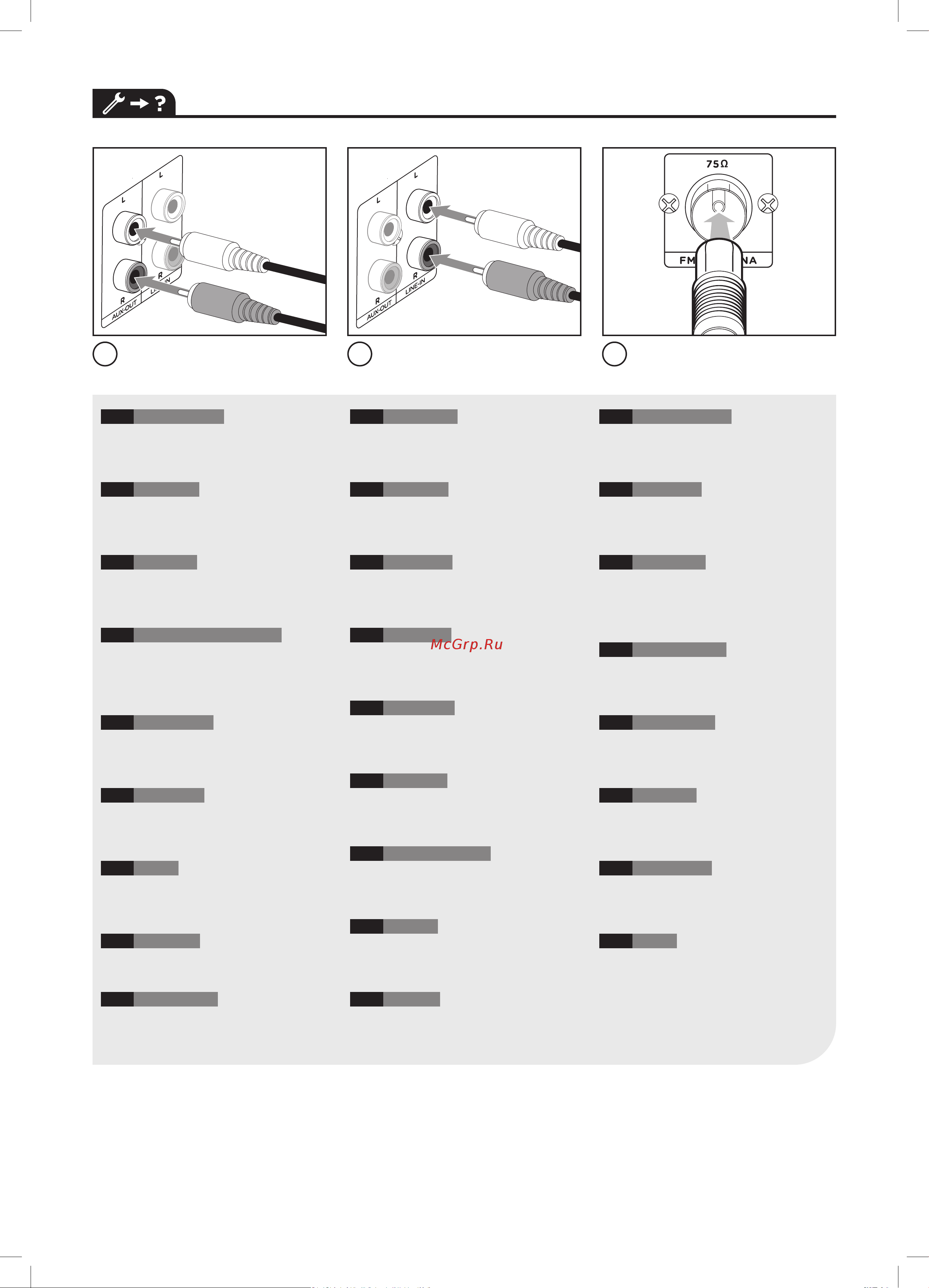 Aiwa MSBTU-300 [20/32] Auxiliary connections